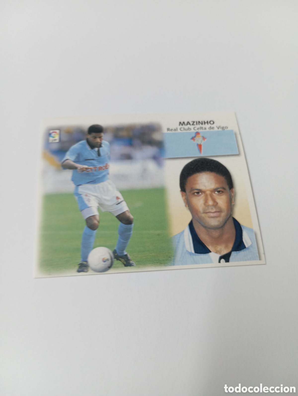 Cromos de F&uacute;tbol: MAZINHO Celta Vigo LIGA ESTE 1999 2000 PANINI 99 00 NUEVO SIN PEGAR