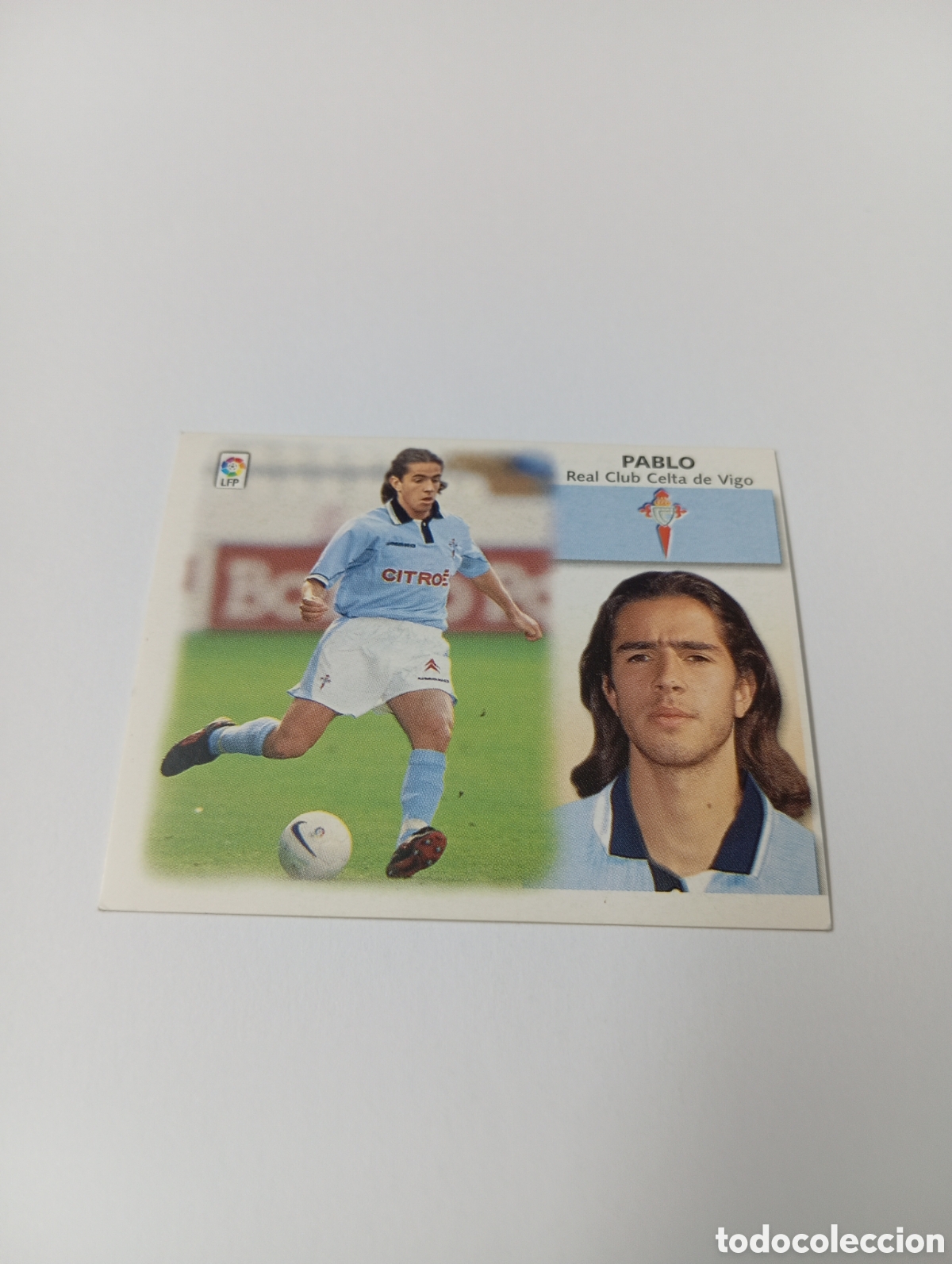 Cromos de F&uacute;tbol: PABLO Celta Vigo LIGA ESTE 1999 2000 PANINI 99 00 NUEVO SIN PEGAR