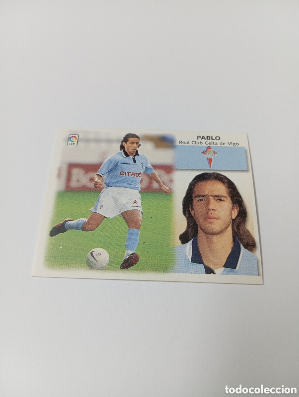 Cromos de F&uacute;tbol: PABLO Celta Vigo LIGA ESTE 1999 2000 PANINI 99 00 NUEVO SIN PEGAR