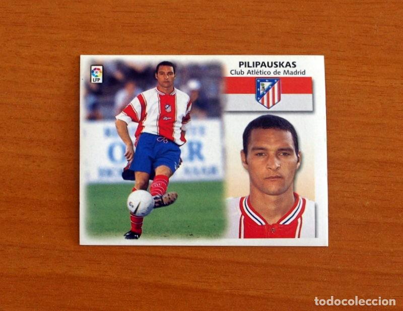 Cromos de F&uacute;tbol: Atletico de Madrid - Pilipauskas - COLOCA - Ediciones Este Liga 1999-2000, 99-00 - Nunca Pegado