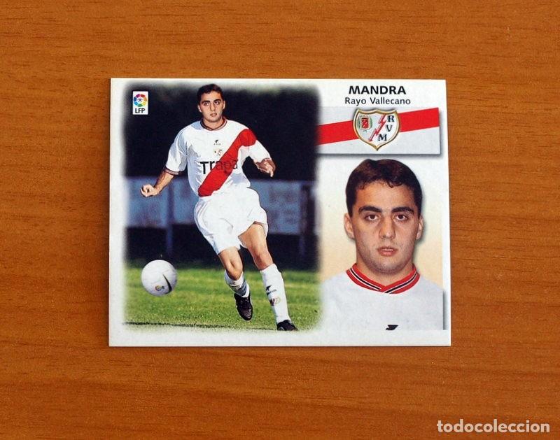 Cromos de F&uacute;tbol: Rayo Vallecano - Mandra - Fichaje n&ordm; 9 bis - Ediciones Este Liga 1999-2000, 99-00 - Nunca pegado