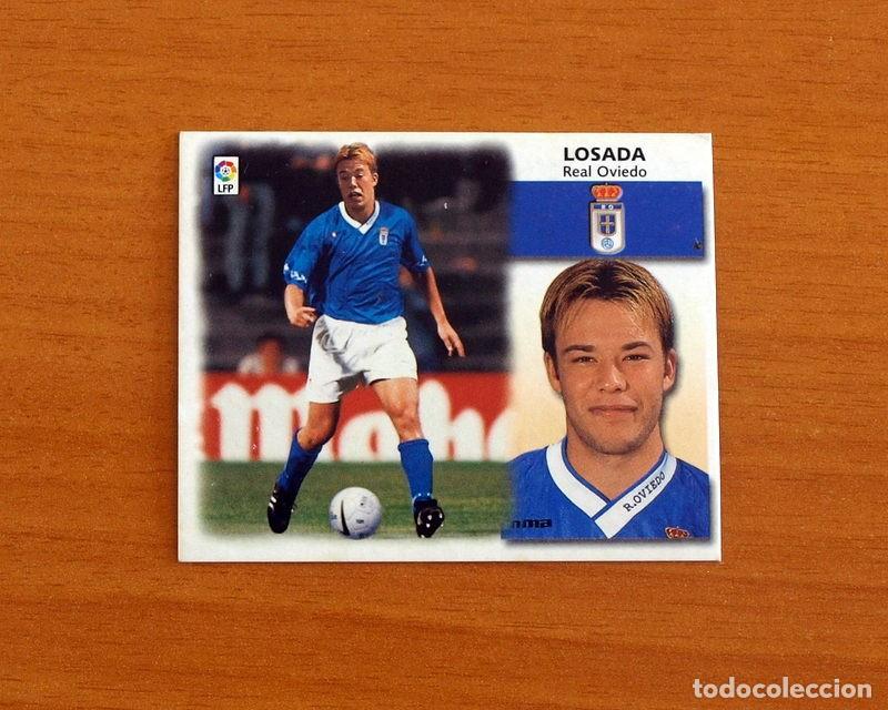 Cromos de F&uacute;tbol: Real Oviedo - Losada - COLOCA - Ediciones Este Liga 1999-2000, 99-00 - Nunca Pegado