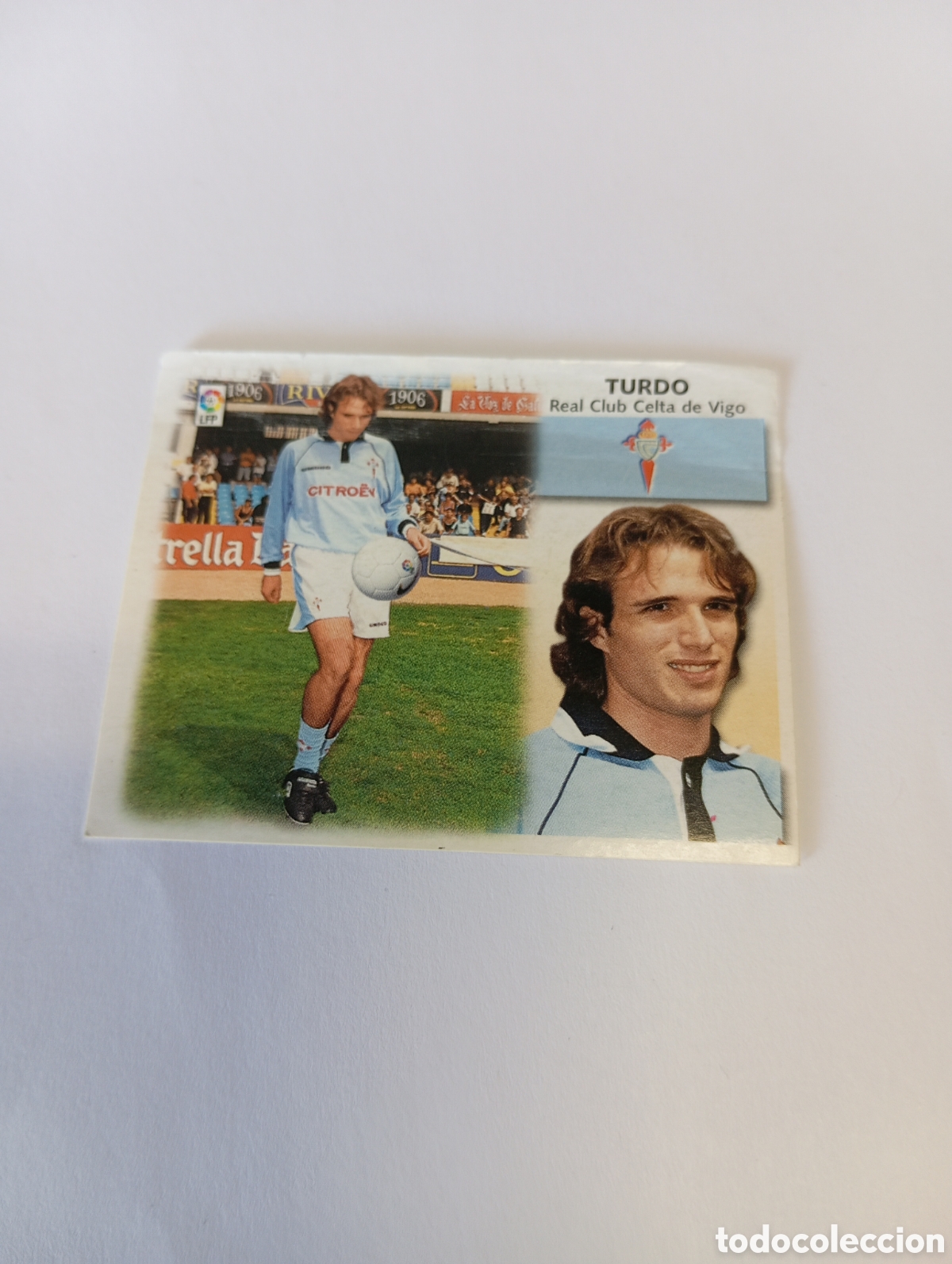Cromos de F&uacute;tbol: TURDO COLOCA Celta Vigo LIGA ESTE 1999 2000 PANINI 99 00 NUEVO SIN PEGAR