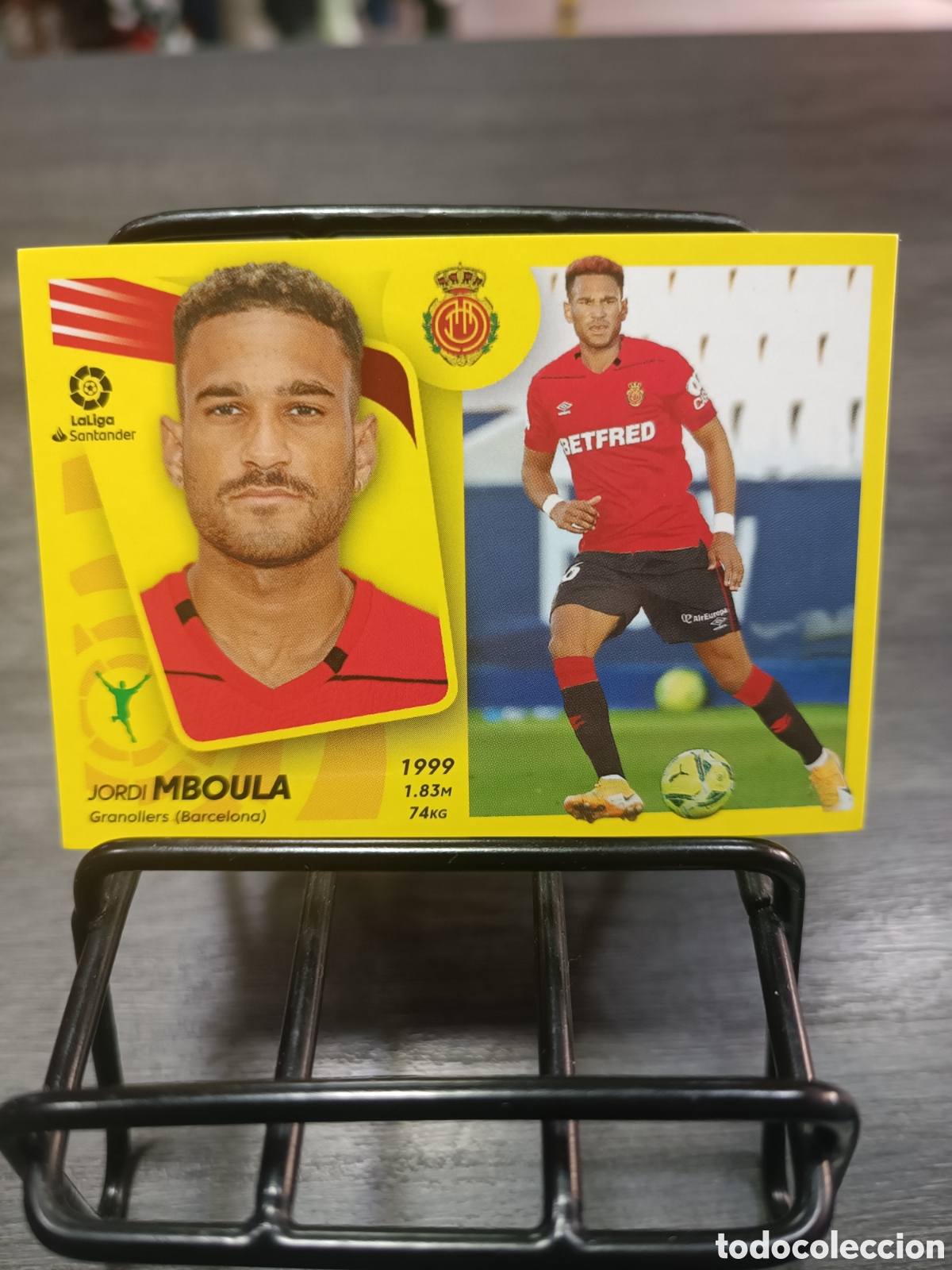 Cromos de F&uacute;tbol: 18 Bis Coloca Mboula 2021 2022 Liga Este