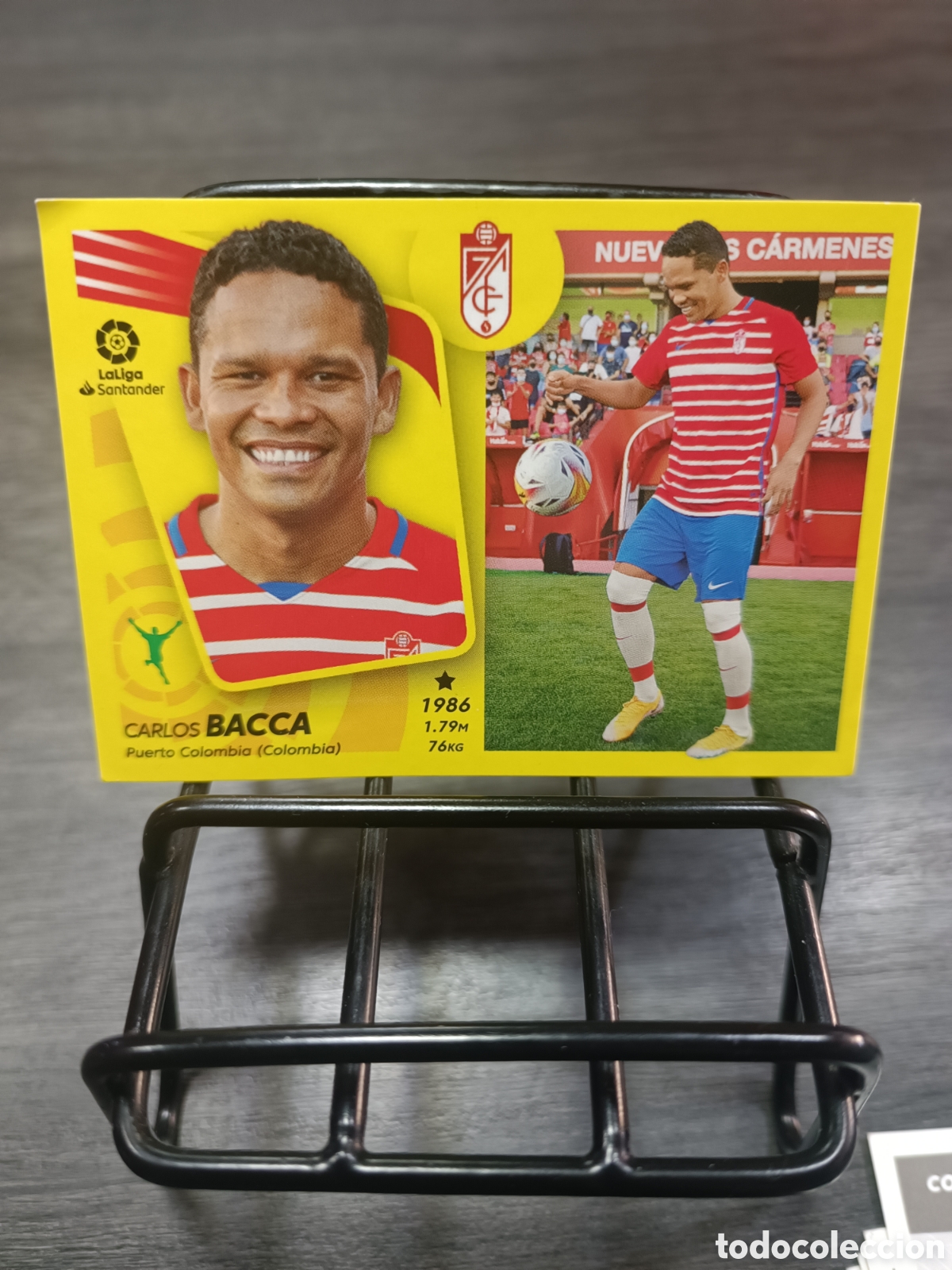 Cromos de F&uacute;tbol: &Uacute;ltimos fichajes 15 Carlos Bacca Liga Este 2021 2022