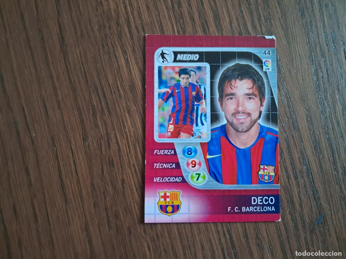 Cartes &agrave; collectionner de Football: CROMO FUTBOL, DERBY TOTAL 2005/06 &ndash; 44 DECO - FC. BARCELONA - PANINI 05/06