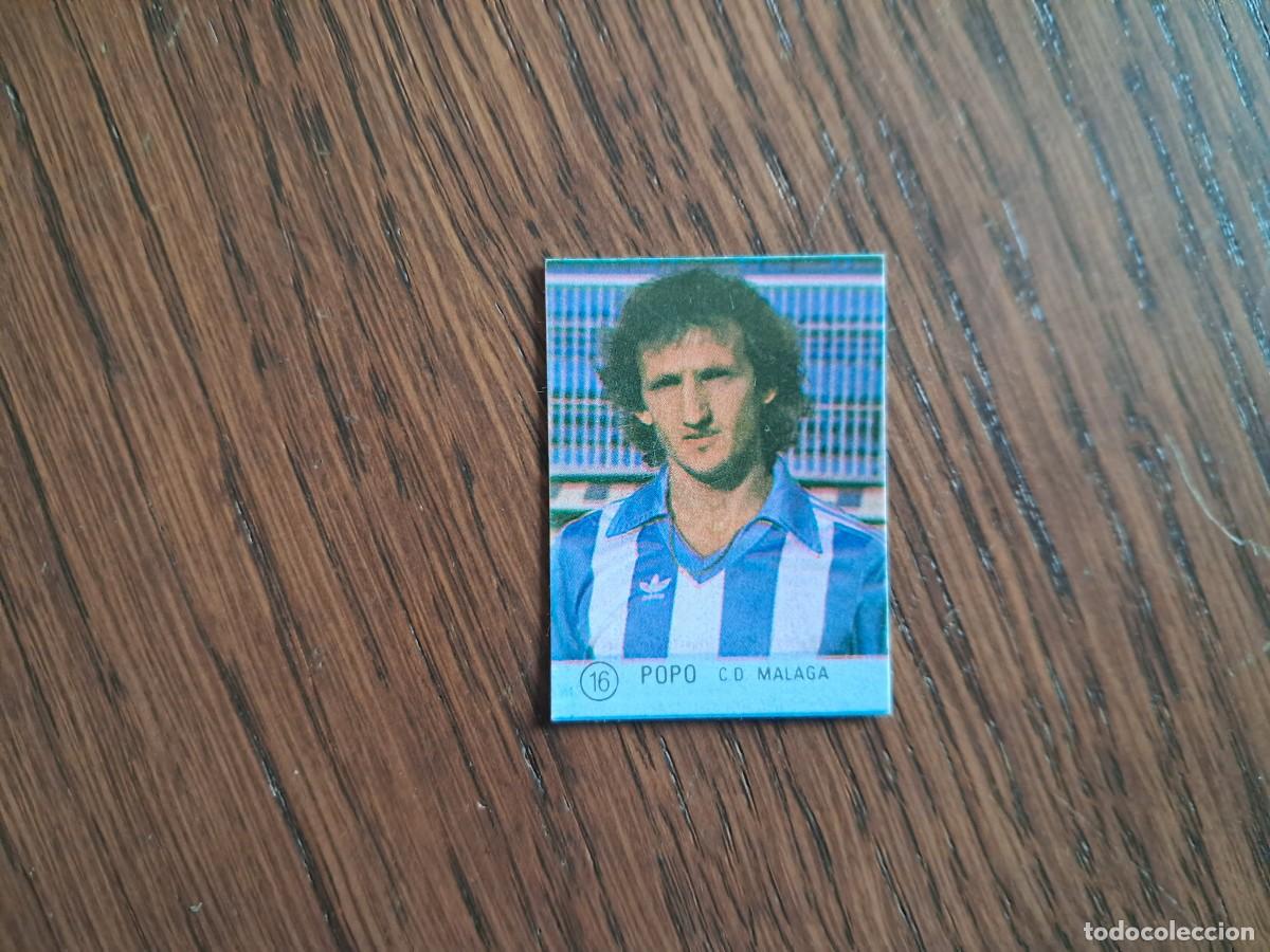Cromos de F&uacute;tbol: POPO N&ordm; 16, MALAGA C.D. MATEO MIRETE 1983 CROMO FUTBOL LIGA 83 - SIN PEGAR