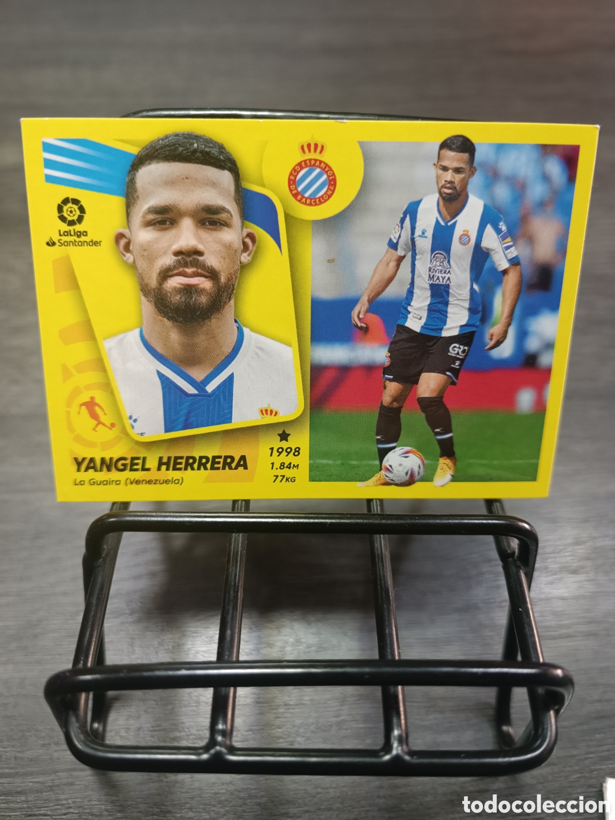 Cromos de F&uacute;tbol: &Uacute;ltimos fichajes 59 Yangel Herrera Liga Este 2021 2022