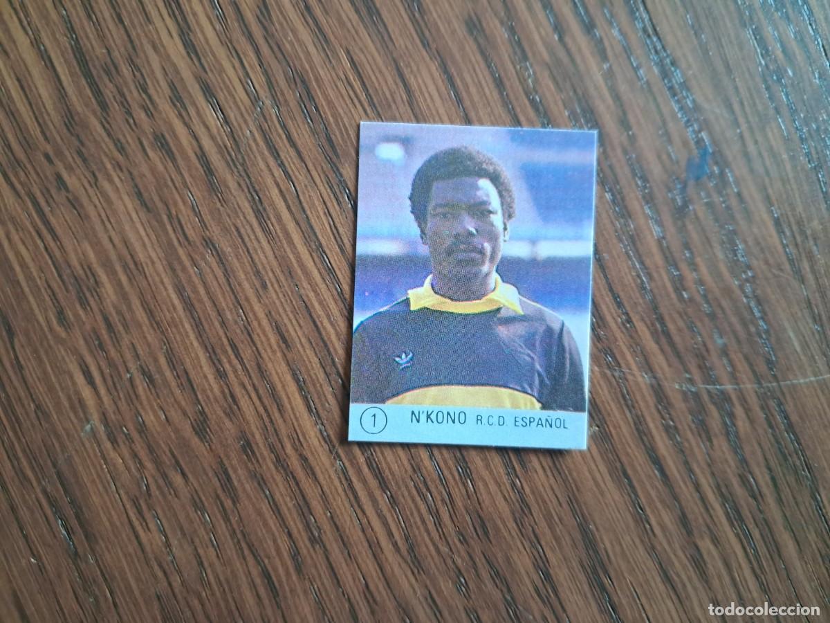 Cromos de F&uacute;tbol: N'KONO N&ordm; 1, R.C.D. ESPA&Ntilde;OL. MATEO MIRETE 1983 CROMO FUTBOL LIGA 83 - SIN PEGAR