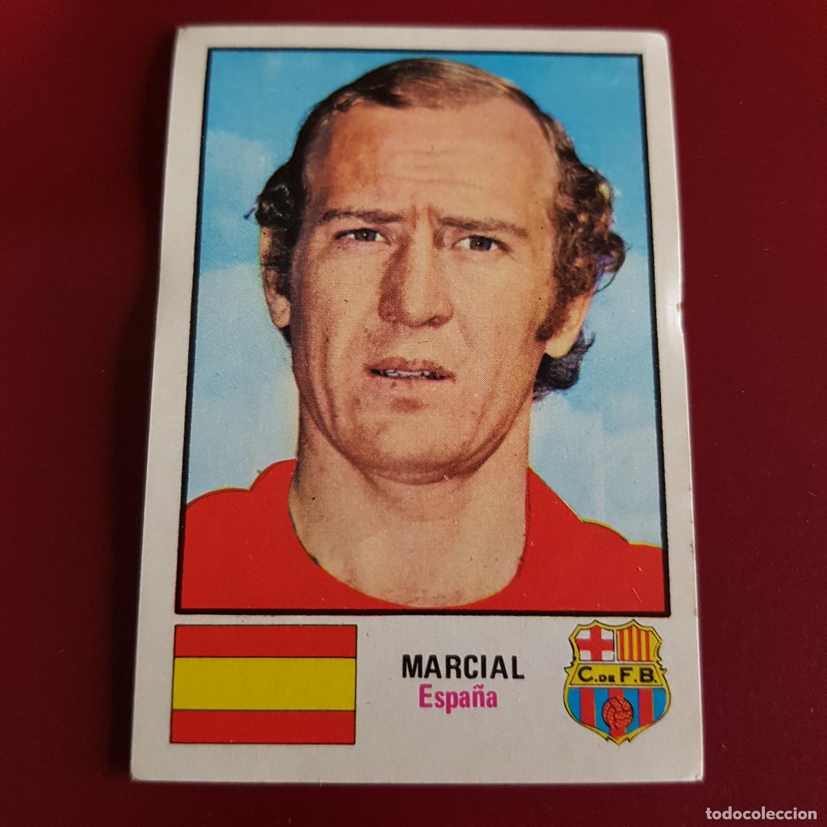 Cromos de F&uacute;tbol: FHER - MUNICH 74 - 1974 - ESPA&Ntilde;A - BARCELONA - MARCIAL 26 - NUNCA PEGADO