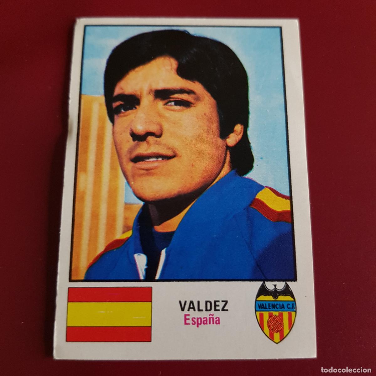 Cromos de F&uacute;tbol: FHER - MUNICH 74 - 1974 - ESPA&Ntilde;A - VALENCIA - VALDEZ 25 - NUNCA PEGADO
