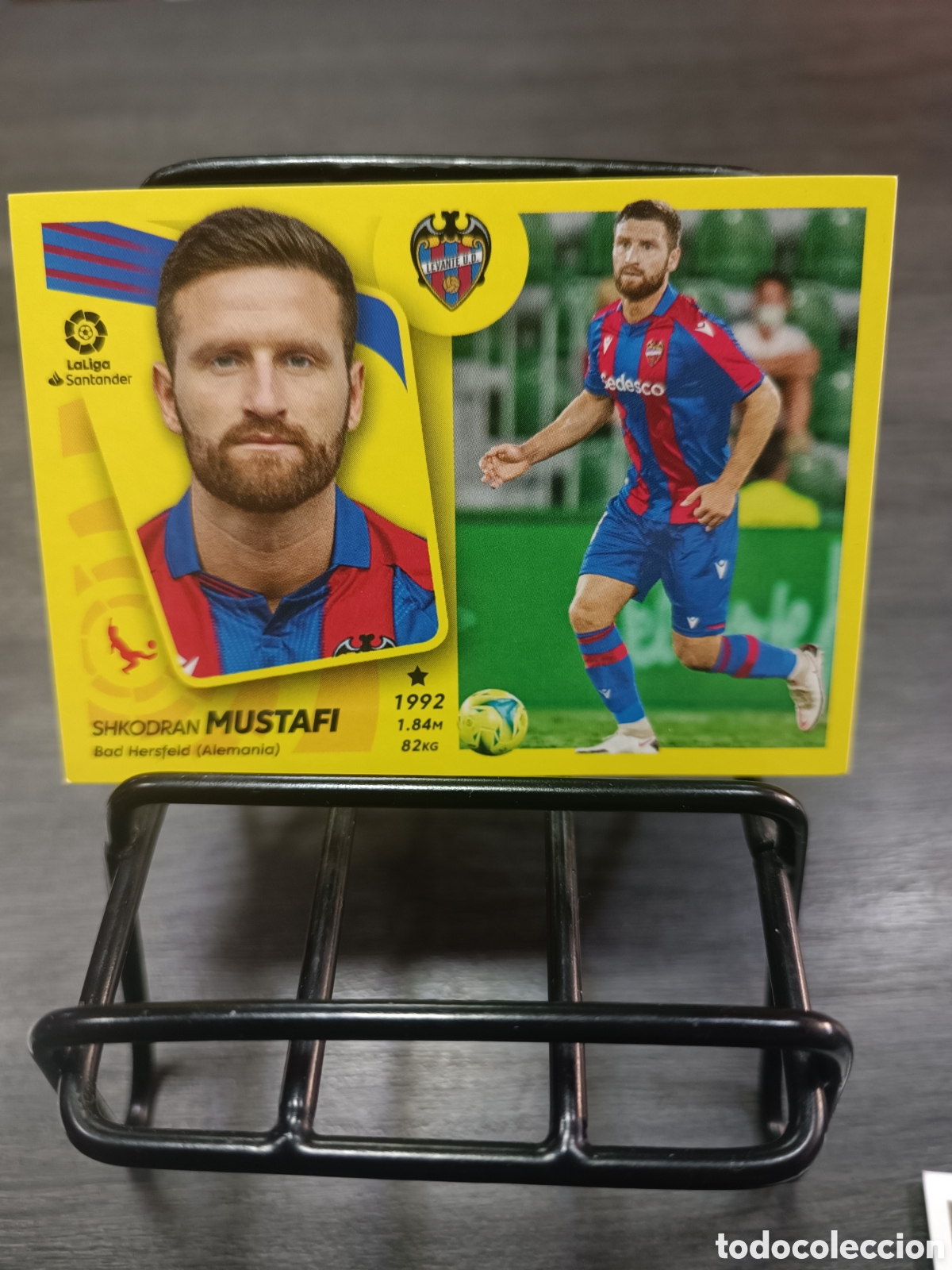 Cromos de F&uacute;tbol: &Uacute;ltimos fichajes 48 Mustafi Liga Este 2021 2022
