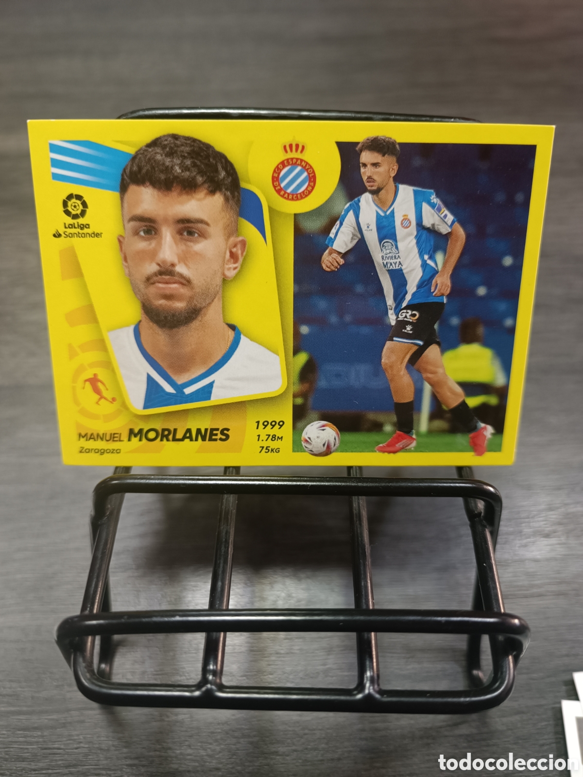Cromos de F&uacute;tbol: &Uacute;ltimos fichajes 34 Morlanes Liga Este 2021 2022