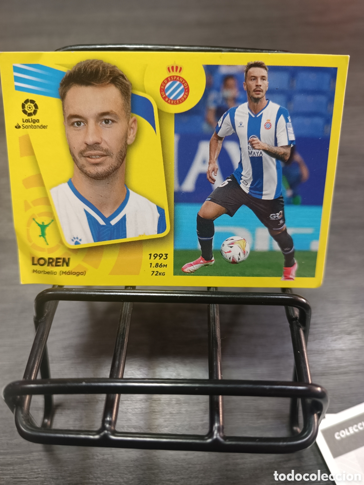 Cromos de F&uacute;tbol: &Uacute;ltimos fichajes 50 Loren Liga Este 2021 2022