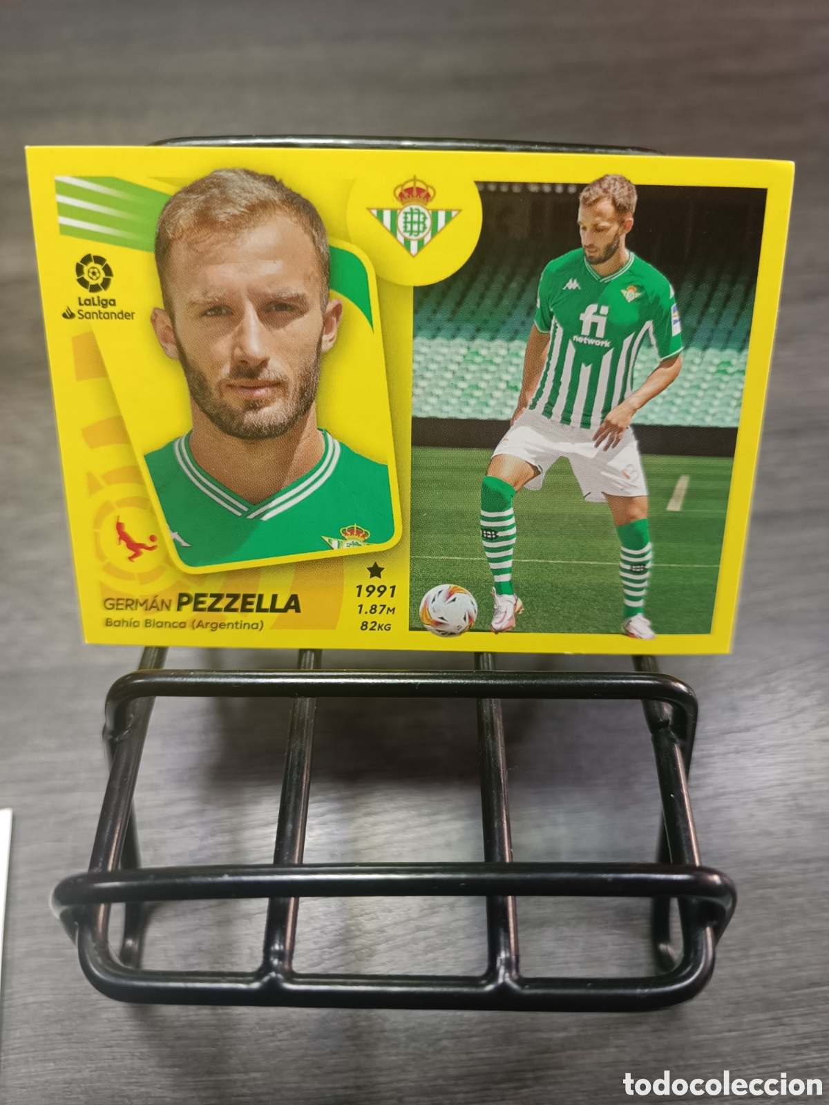 Cromos de F&uacute;tbol: &Uacute;ltimos fichajes 43 Pezzella Liga Este 2021 2022
