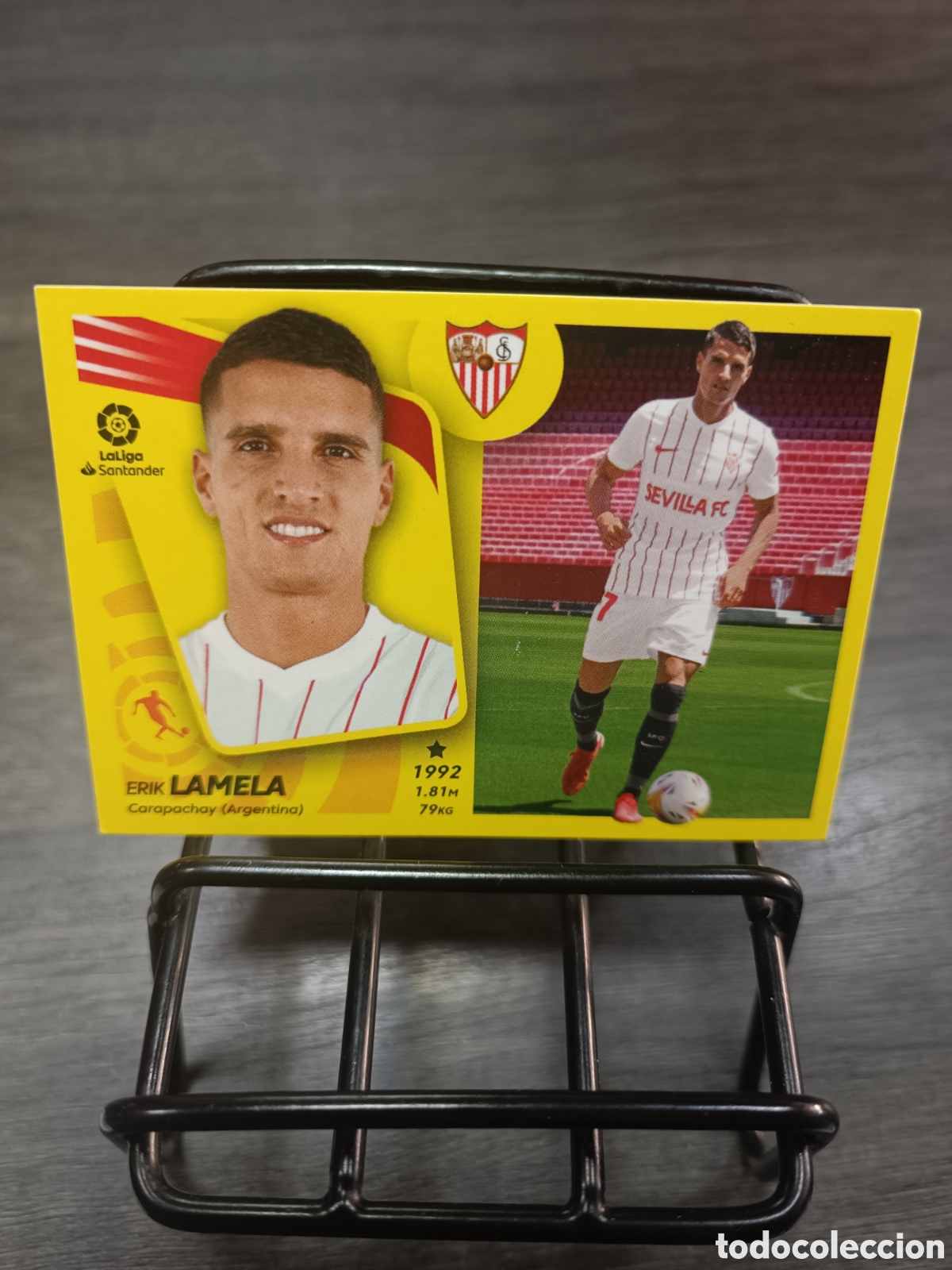 Cromos de F&uacute;tbol: &Uacute;ltimos fichajes 27 Lamela Liga Este 2021 2022