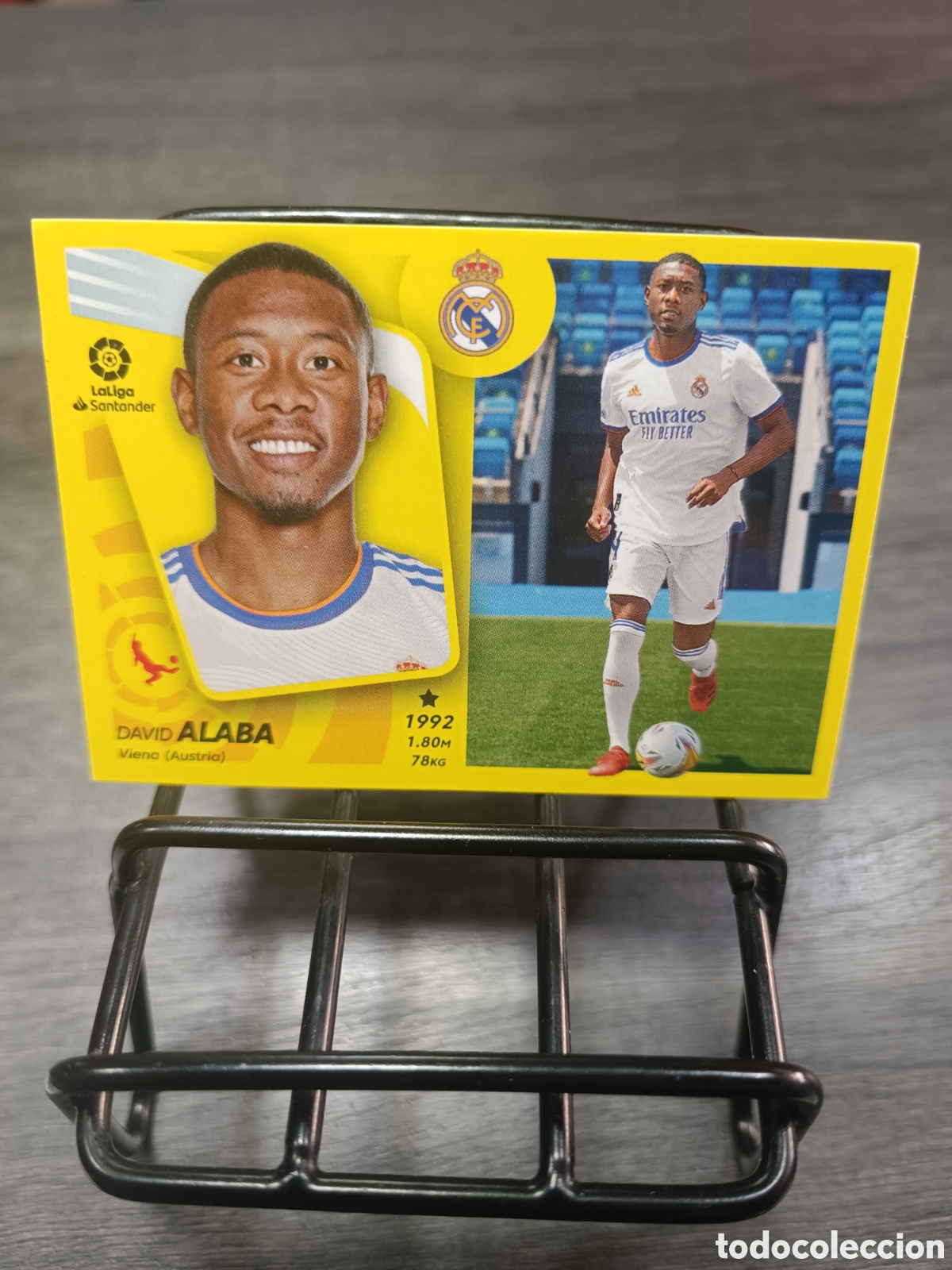 Cromos de F&uacute;tbol: &Uacute;ltimos fichajes 18 Alaba Liga Este 2021 2022