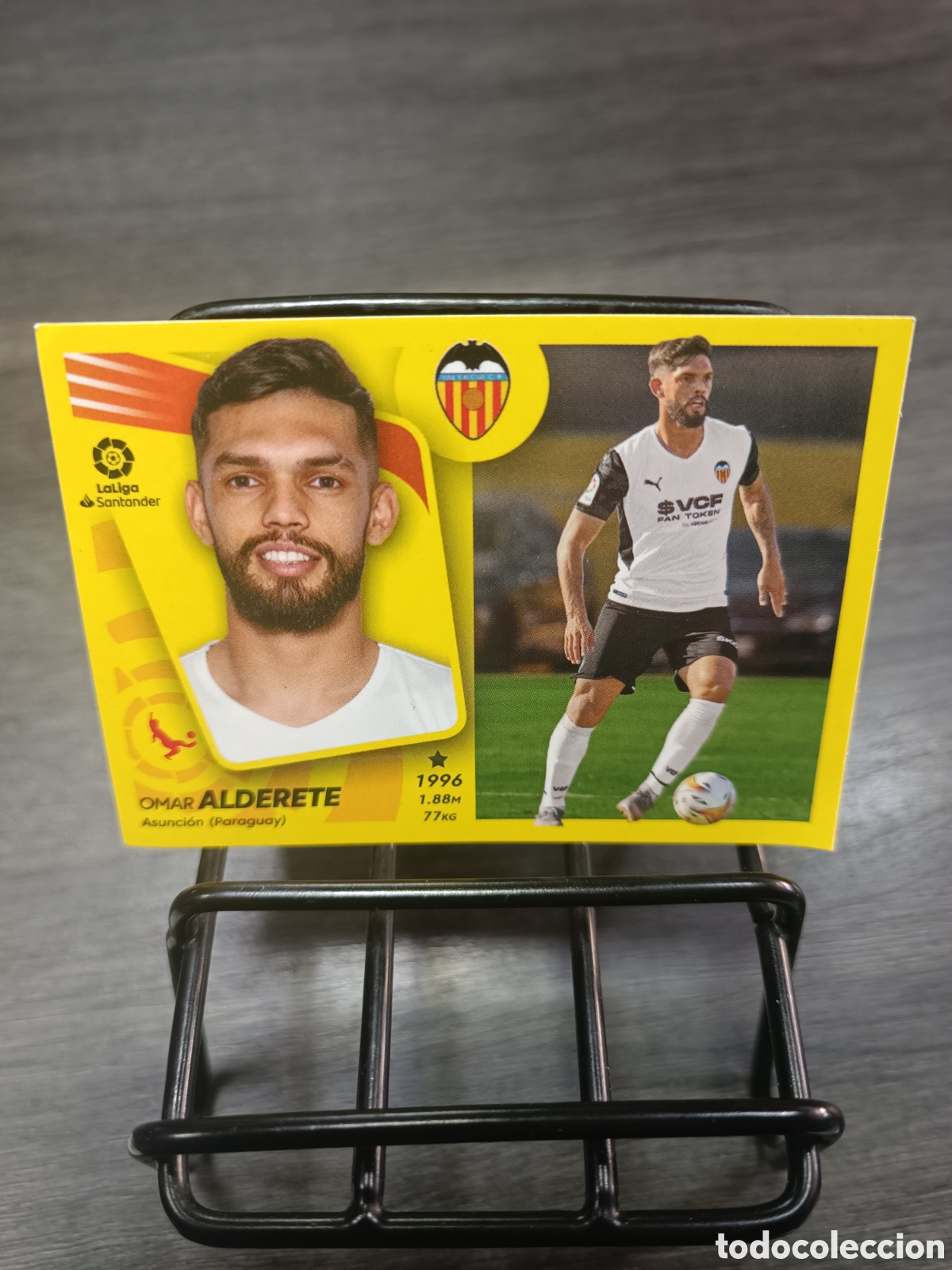 Cromos de F&uacute;tbol: &Uacute;ltimos fichajes 16 Alderete Liga Este 2021 2022