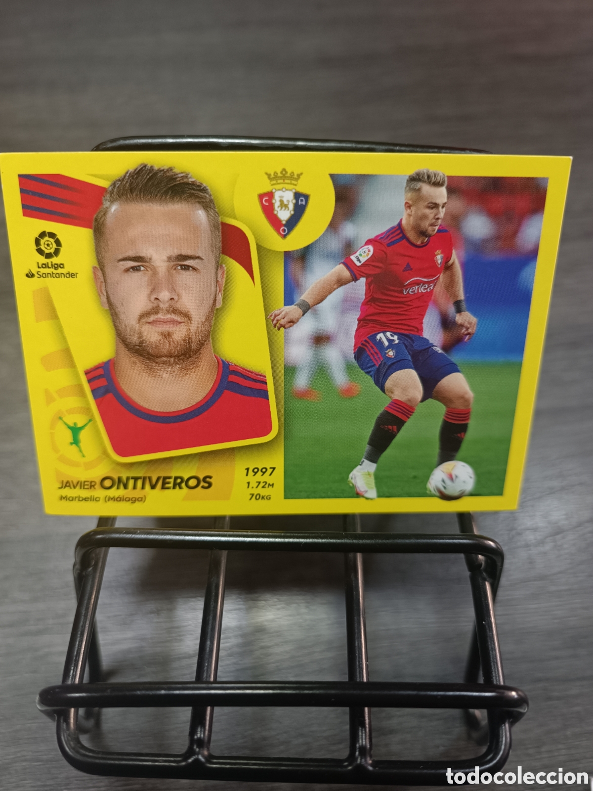 Cromos de F&uacute;tbol: &Uacute;ltimos fichajes 51 Ontiveros Liga Este 2021 2022