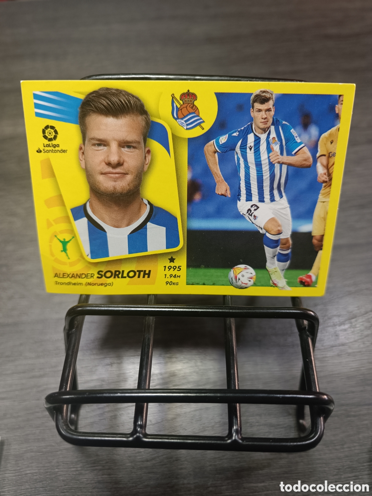 Cromos de F&uacute;tbol: &Uacute;ltimos fichajes 54 Sorloth Liga Este 2021 2022