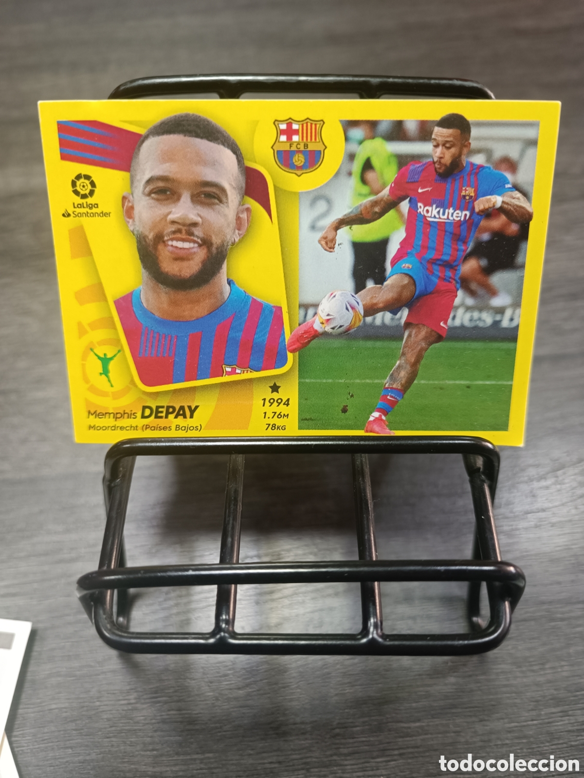 Cromos de F&uacute;tbol: &Uacute;ltimos fichajes 22 Depay Liga Este 2021 2022