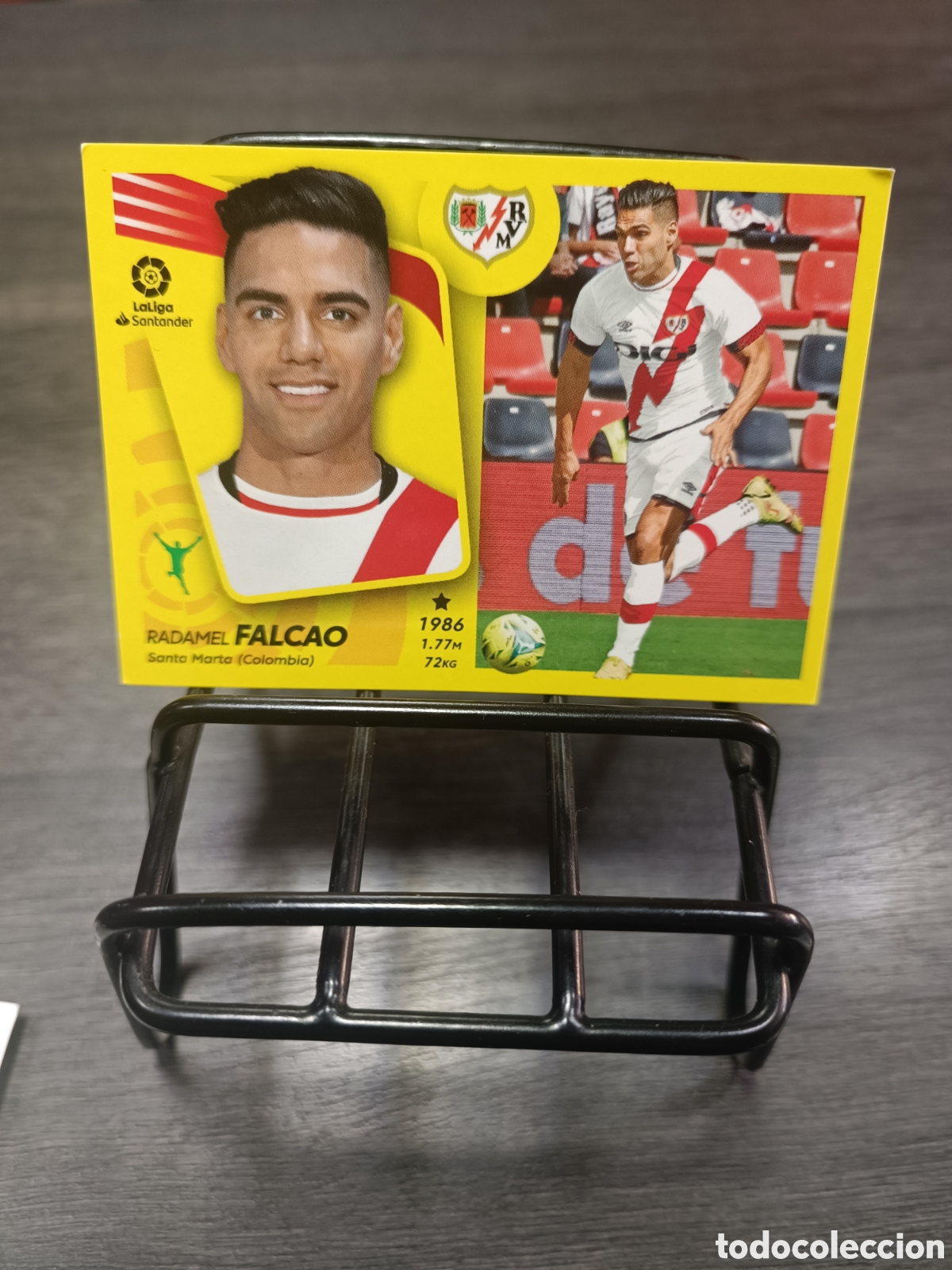 Cromos de F&uacute;tbol: &Uacute;ltimos fichajes 60 Falcao Liga Este 2021 2022