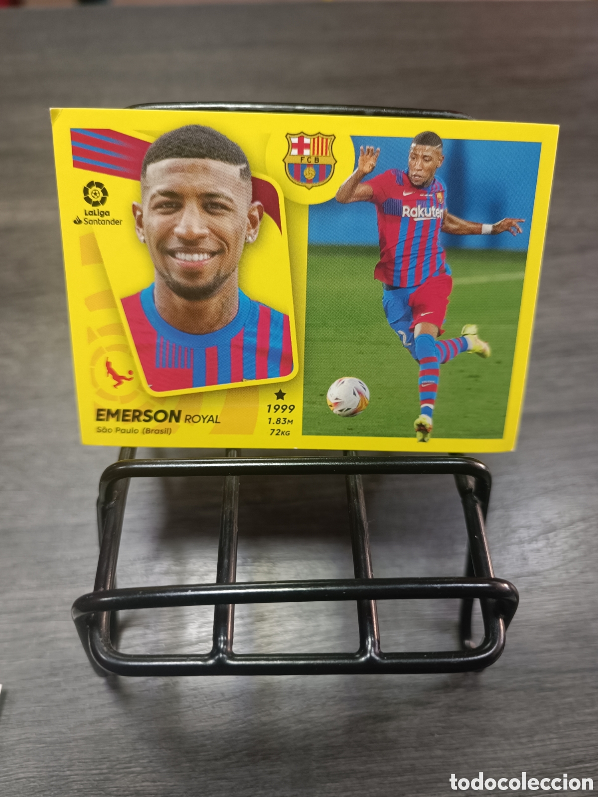 Cromos de F&uacute;tbol: &Uacute;ltimos fichajes 32 Emerson Liga Este 2021 2022