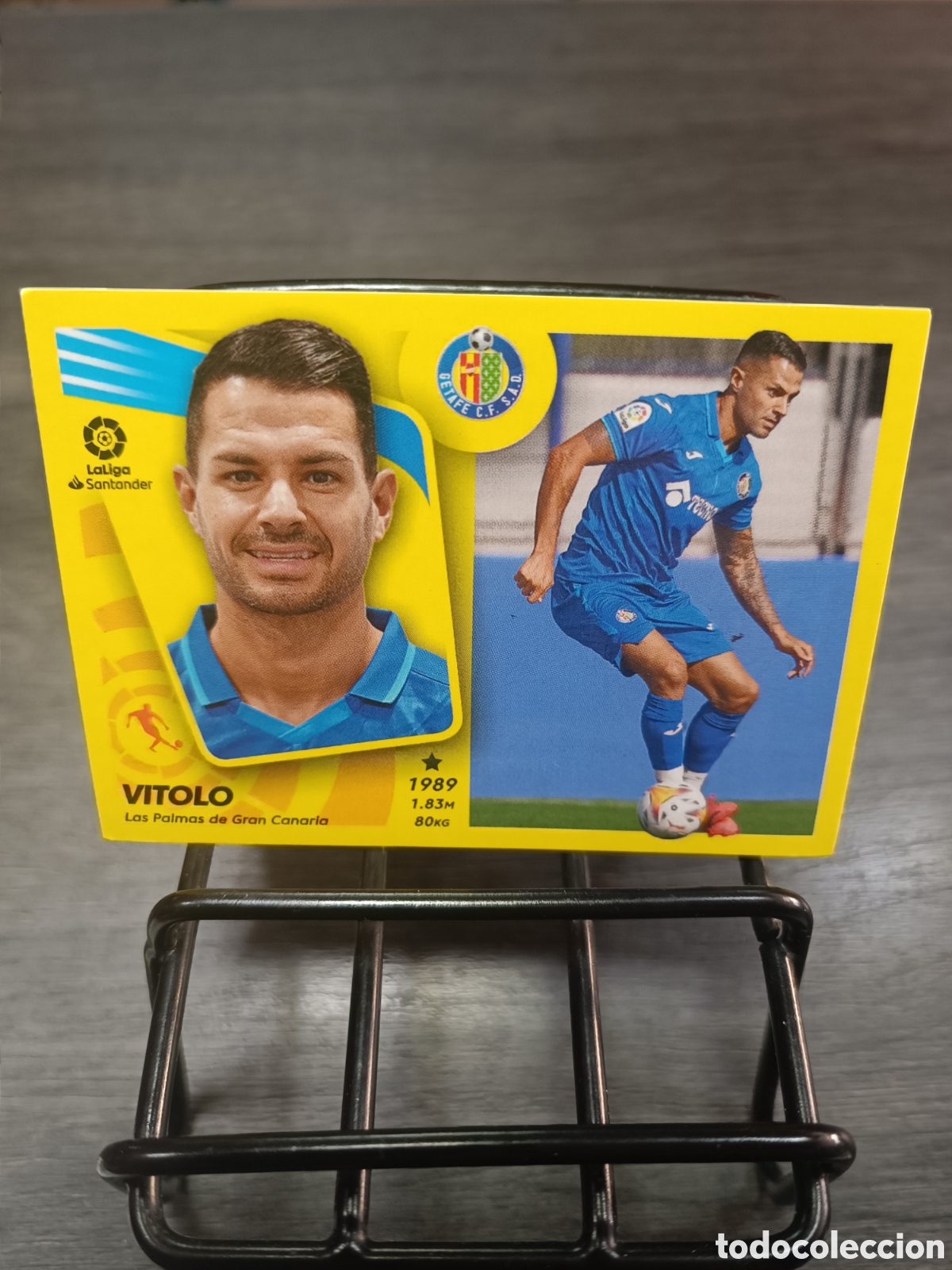 Cromos de F&uacute;tbol: &Uacute;ltimos fichajes 14 Vitolo Liga Este 2021 2022