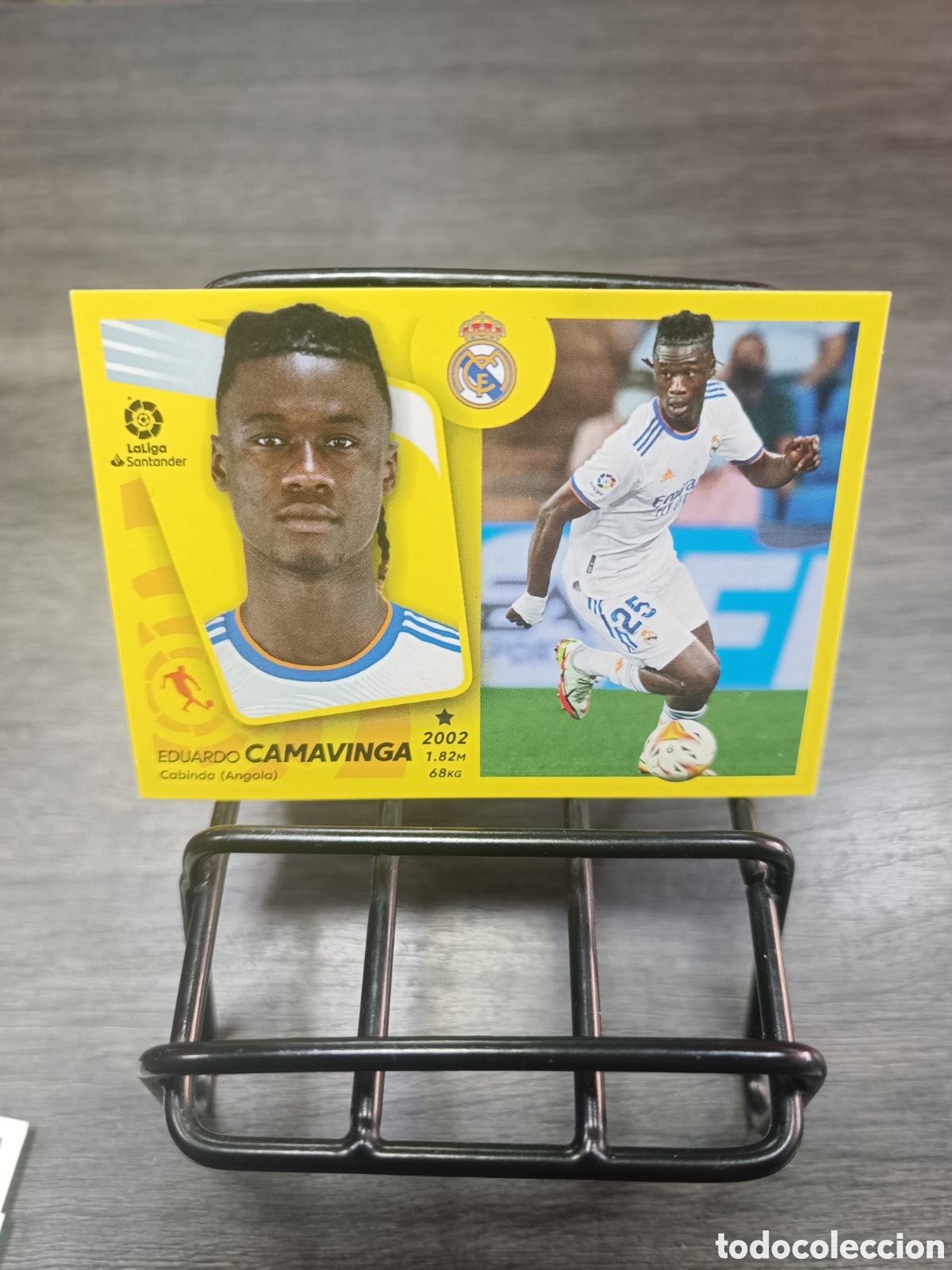 Cromos de F&uacute;tbol: &Uacute;ltimos fichajes 64 Camavinga Liga Este 2021 2022