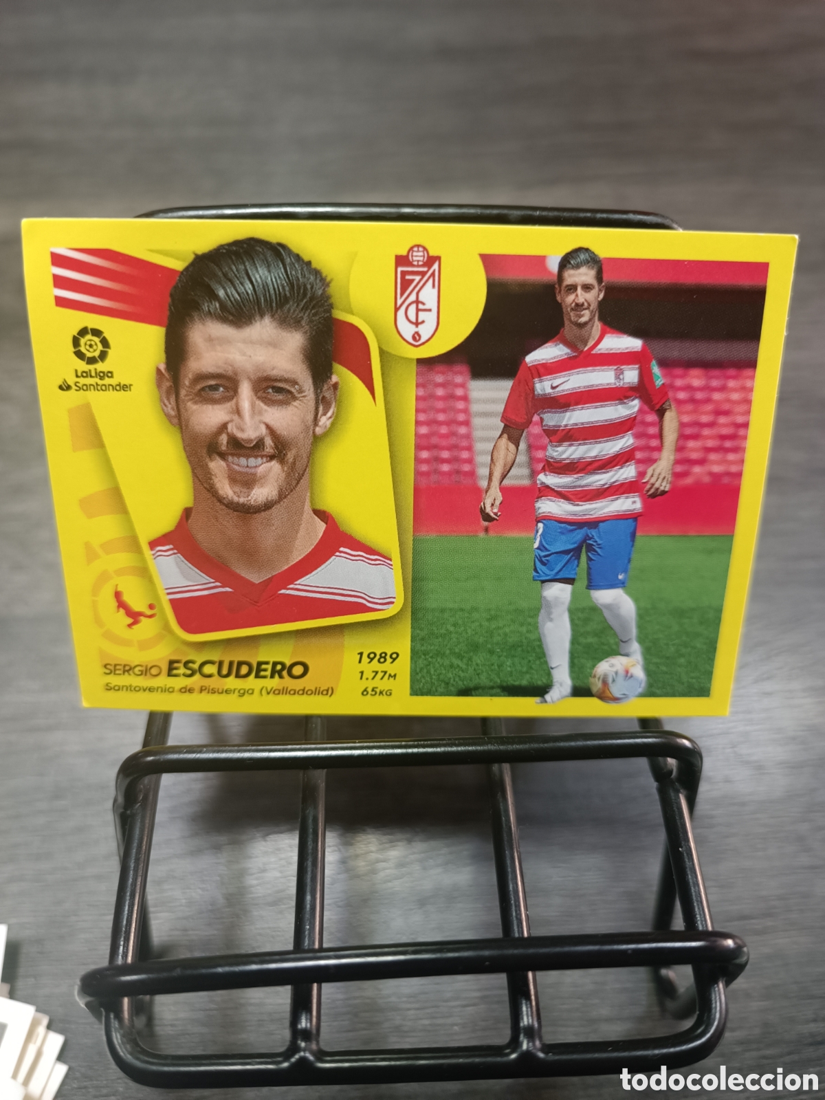 Cromos de F&uacute;tbol: &Uacute;ltimos fichajes 32 Bis Escudero Liga Este 2021 2022