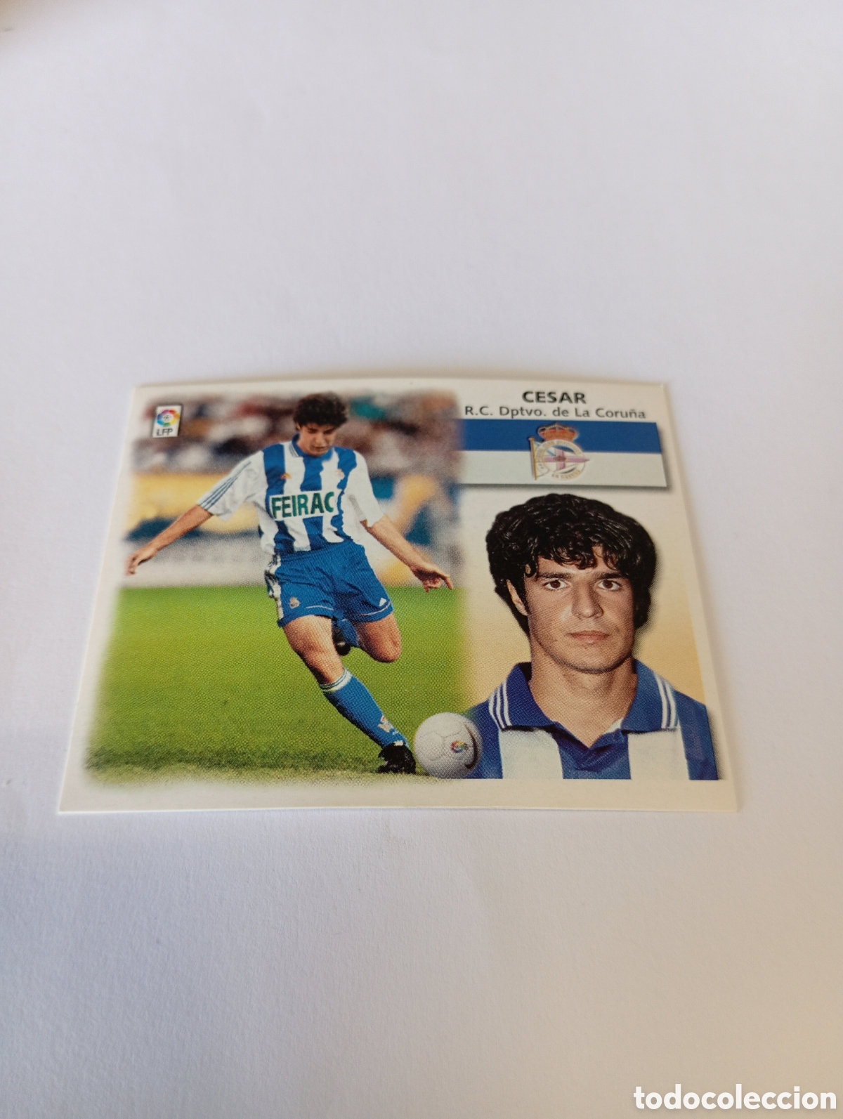 Cromos de F&uacute;tbol: CESAR COLOCA Deportivo LIGA ESTE 1999 2000 PANINI 99 00 NUEVO SIN PEGAR