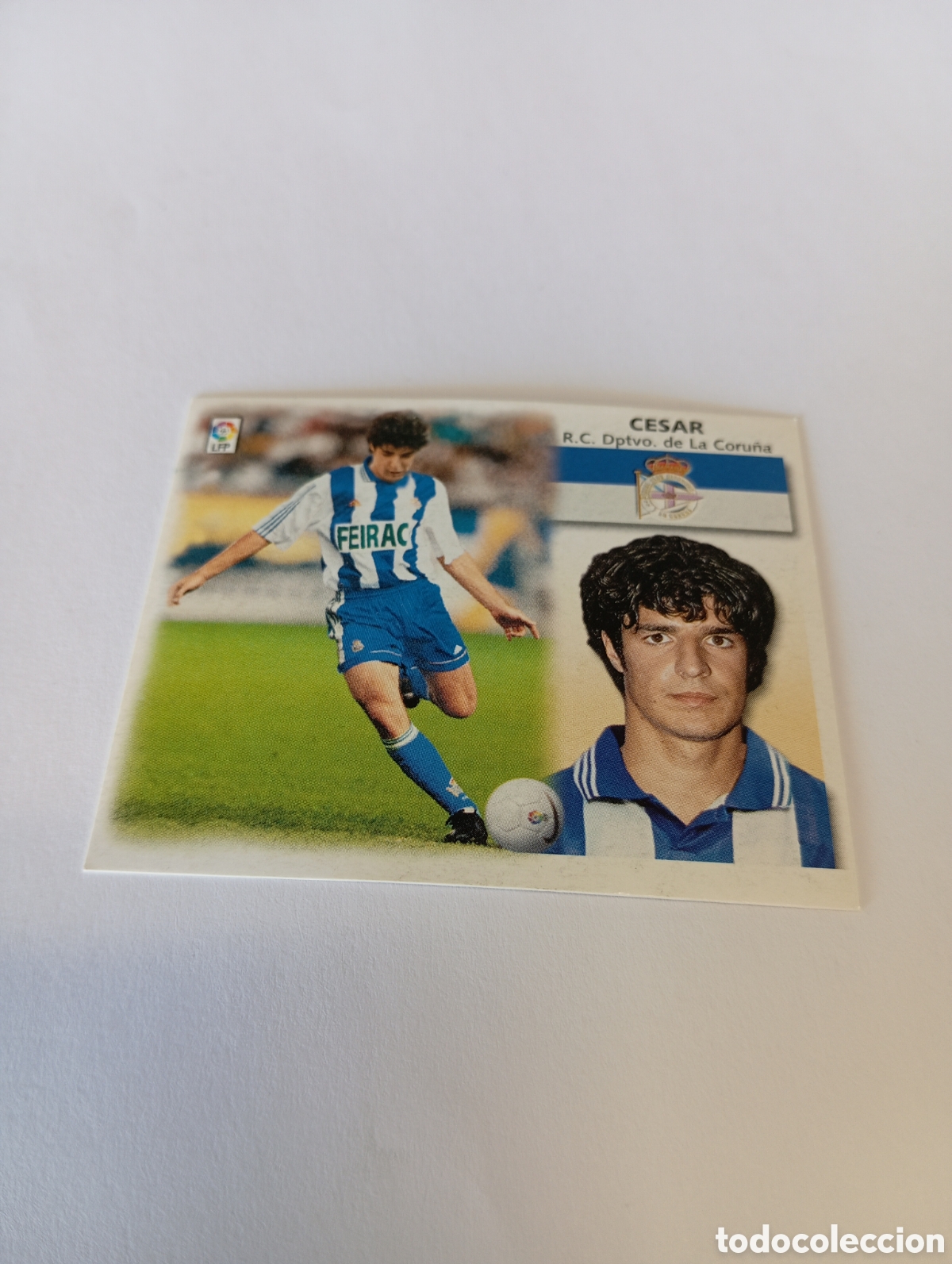 Cromos de F&uacute;tbol: CESAR COLOCA Deportivo LIGA ESTE 1999 2000 PANINI 99 00 NUEVO SIN PEGAR