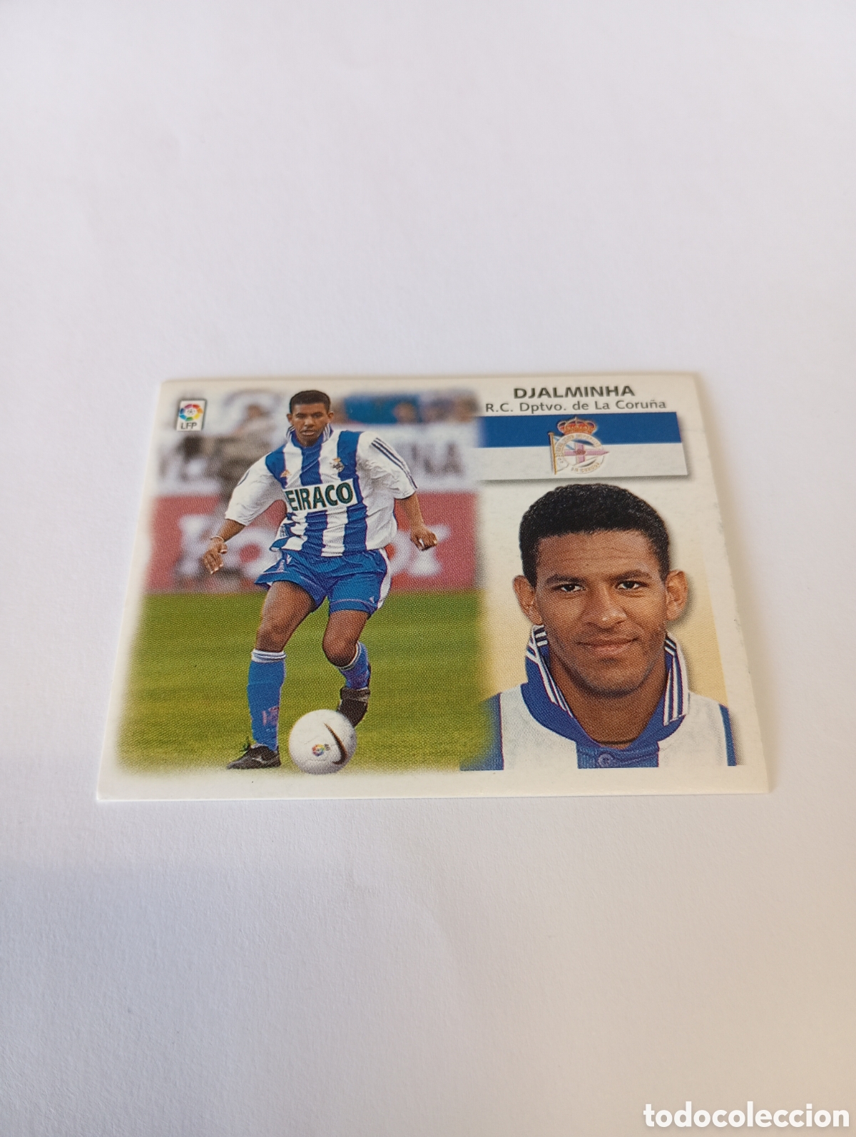 Cromos de F&uacute;tbol: DJALMINHA Deportivo LIGA ESTE 1999 2000 PANINI 99 00 NUEVO SIN PEGAR