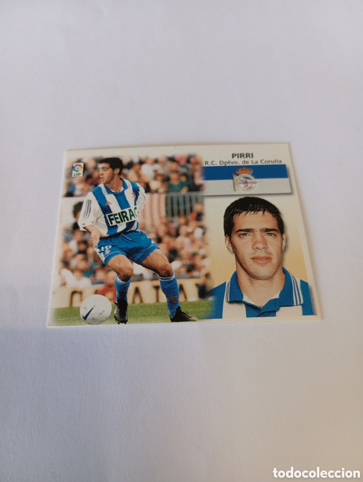 Cromos de F&uacute;tbol: PIRRI COLOCA Deportivo LIGA ESTE 1999 2000 PANINI 99 00 NUEVO SIN PEGAR
