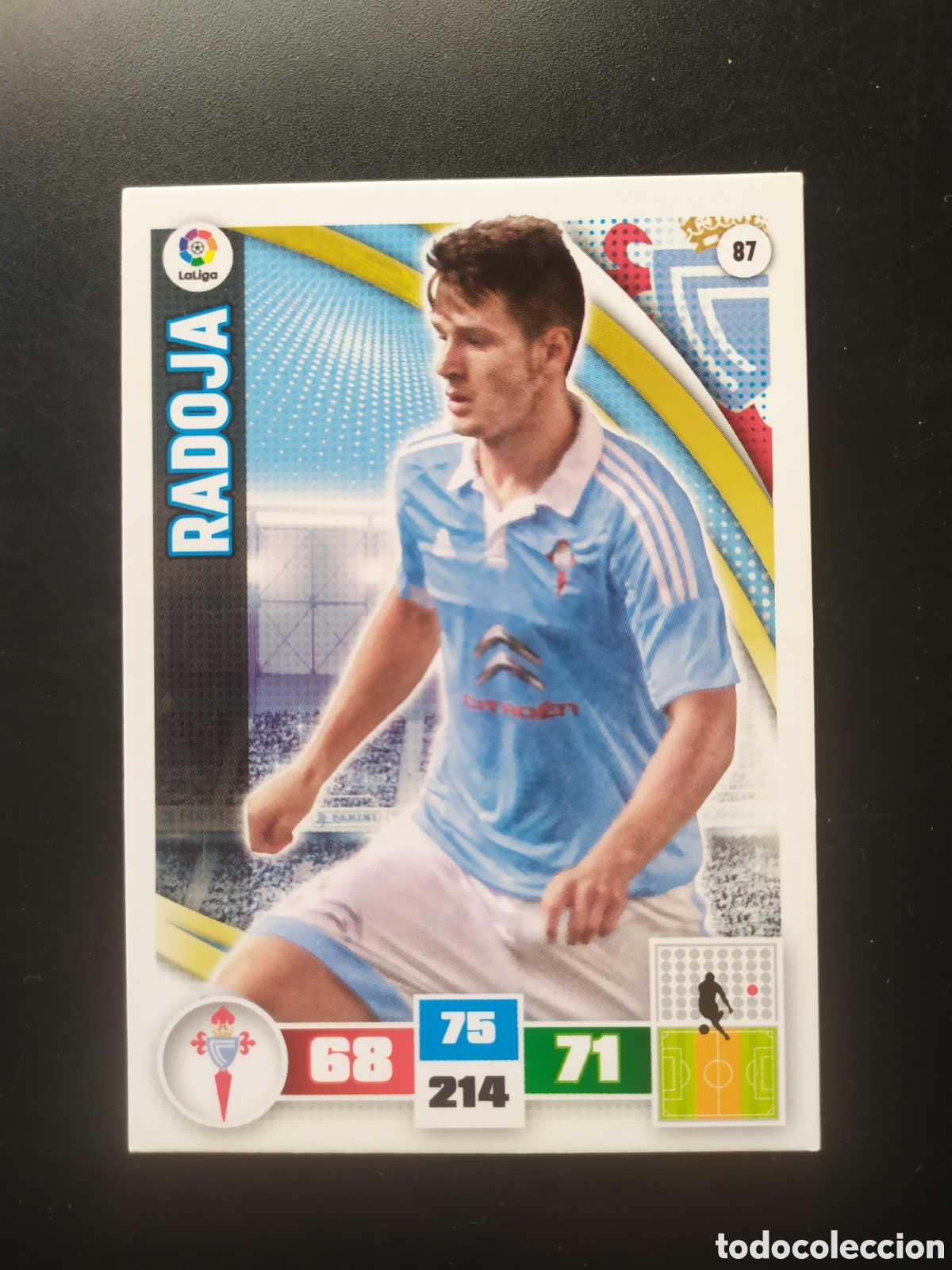 Cromos de F&uacute;tbol: Adrenalyn 2015 2016 15 16 panini Radoja n&deg; 87 Celta Vigo