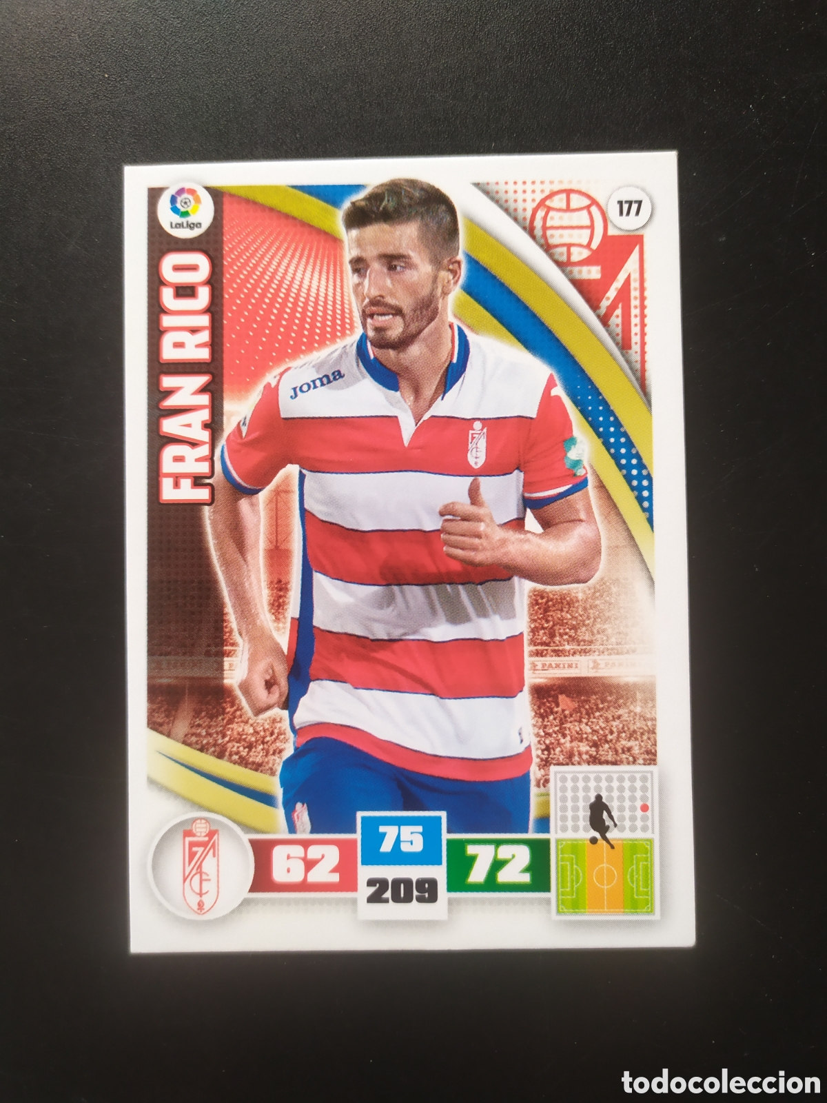 Cromos de f&uacute;tbol: Adrenalyn 2015 2016 15 16 panini Fran Rico n&deg; 177 Granada