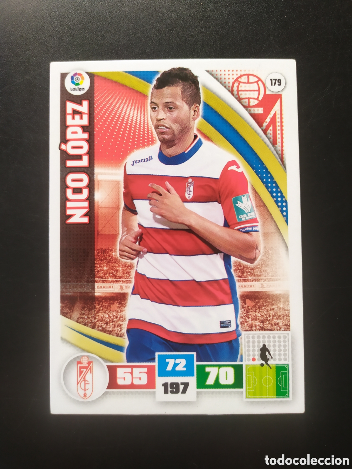 Cromos de F&uacute;tbol: Adrenalyn 2015 2016 15 16 panini Nico L&oacute;pez n&deg; 179 Granada