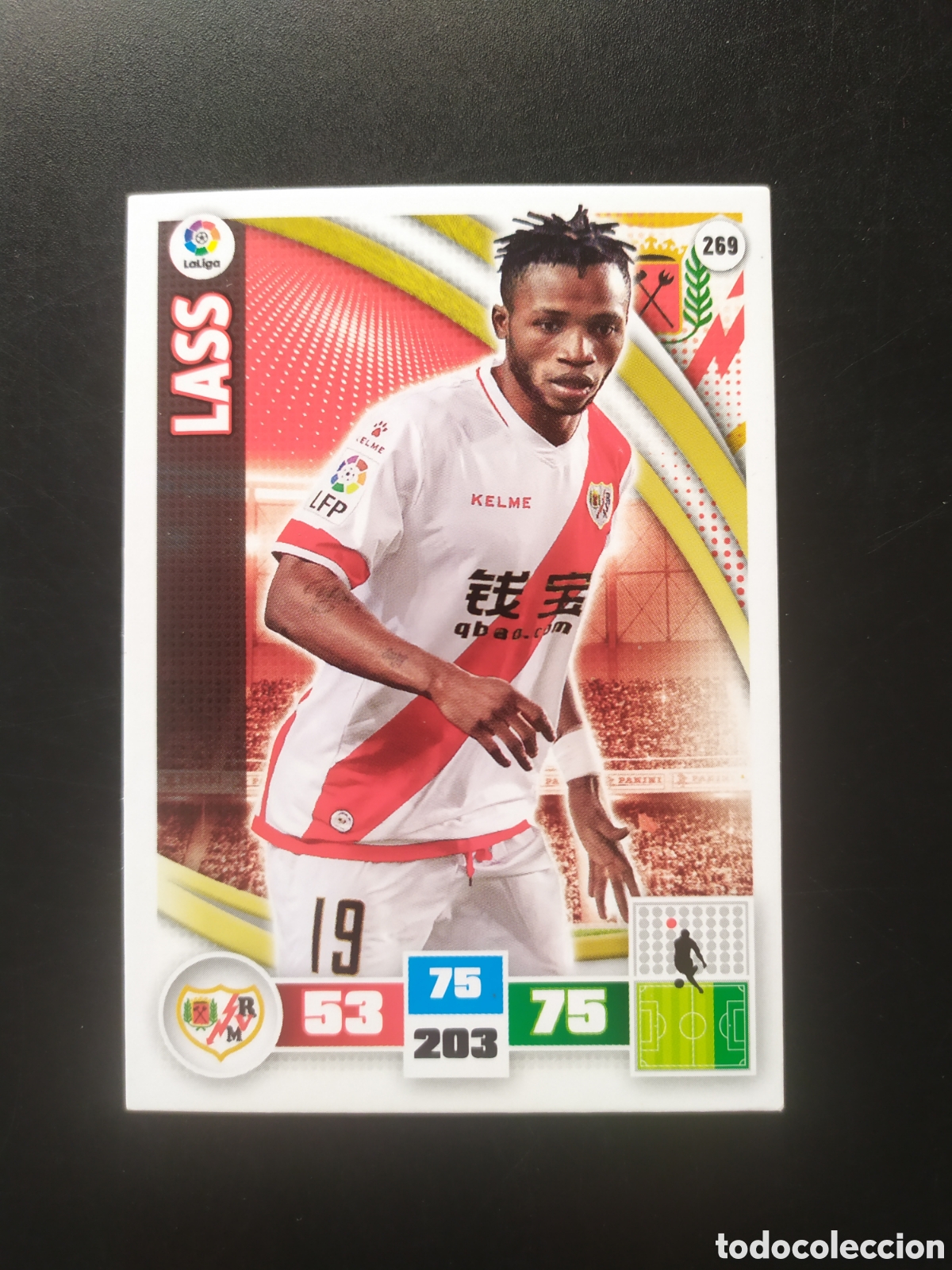 Cromos de F&uacute;tbol: Adrenalyn 2015 2016 15 16 panini Lass n&deg; 269 Rayo Vallecano