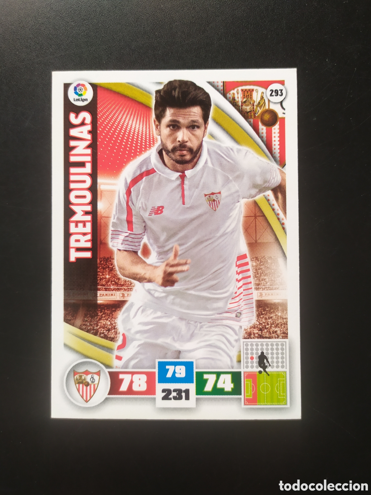 Cromos de Futebol: Adrenalyn 2015 2016 15 16 panini Tremoulinas n&deg; 293 Sevilla