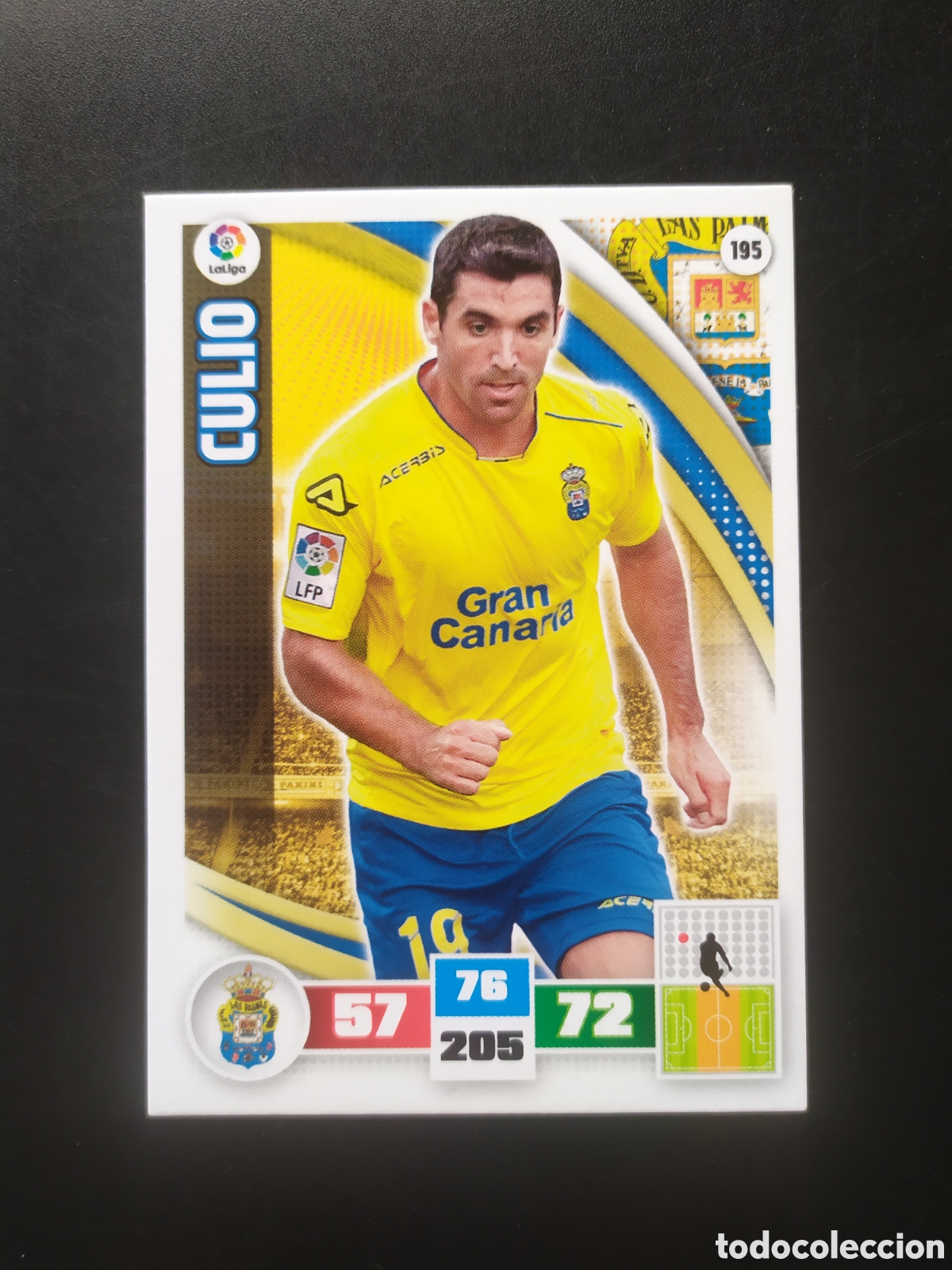 Cromos de Futebol: Adrenalyn 2015 2016 15 16 panini Culio n&deg; 195 Las Palmas