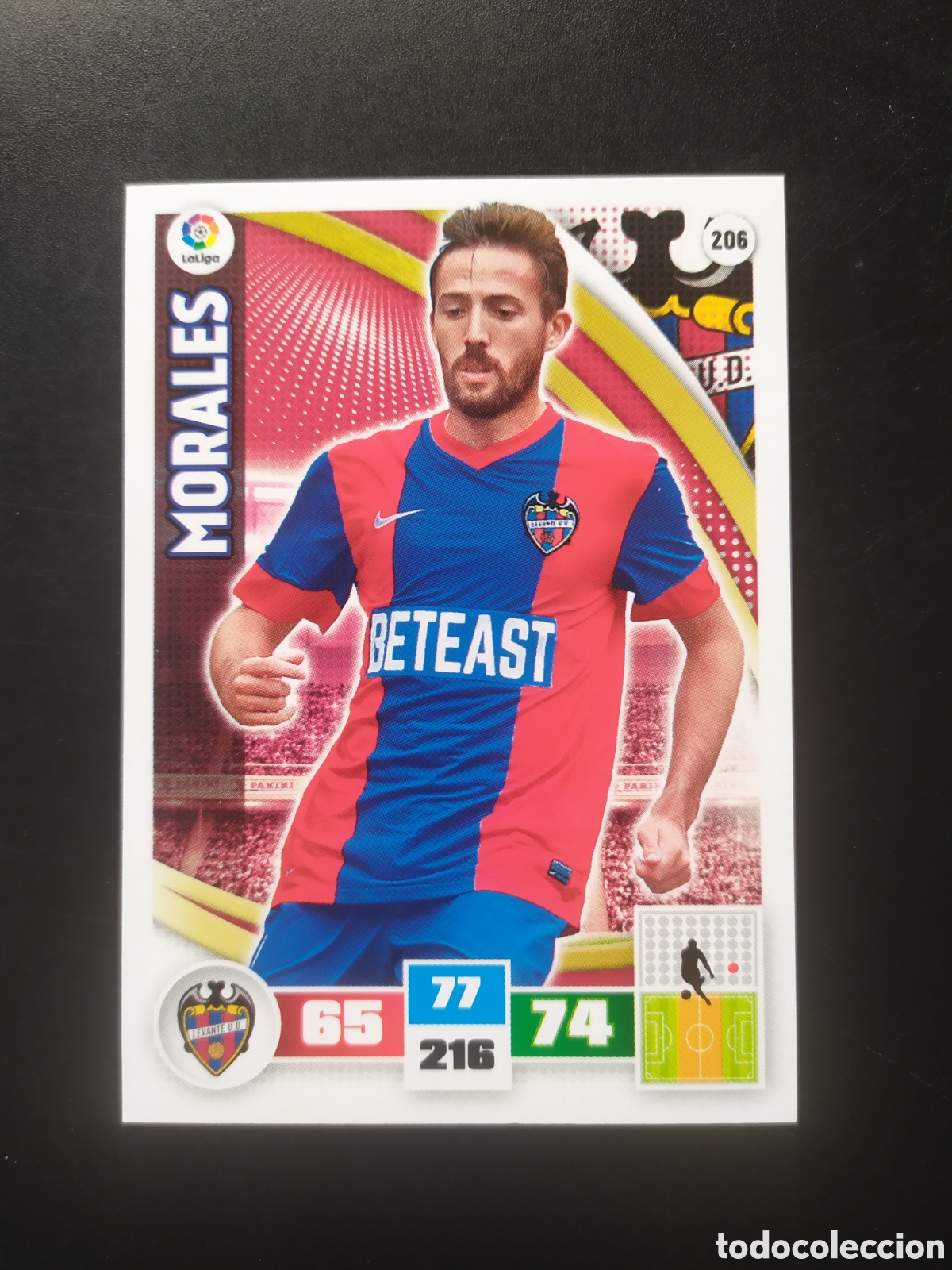 Cromos de Futebol: Adrenalyn 2015 2016 15 16 panini Morales n&deg; 206 Levante