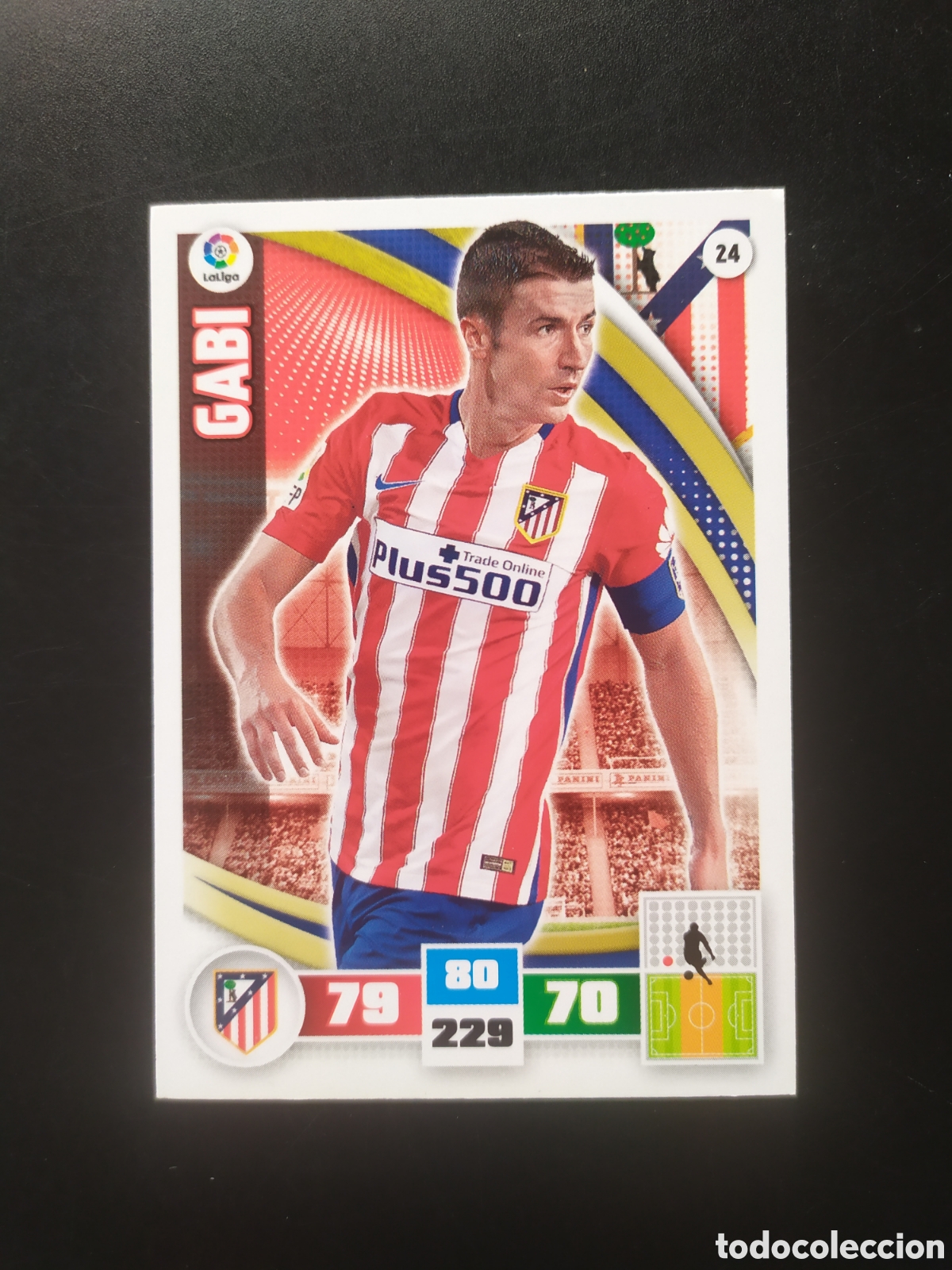 Cromos de Futebol: Adrenalyn 2015 2016 15 16 panini Gabi n&deg; 24 Atl&eacute;tico Madrid