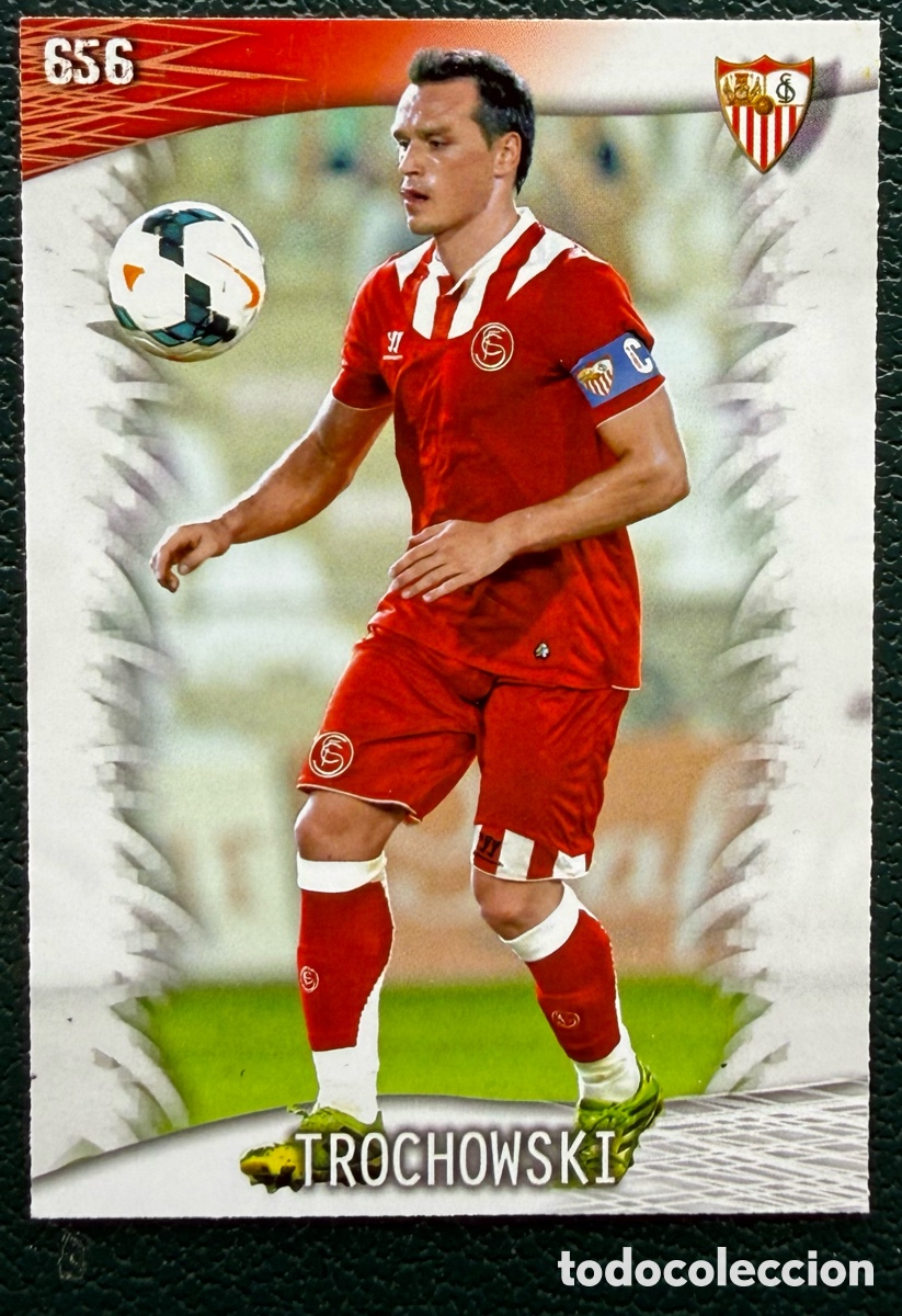 Cromos de Futebol: 656 TROCHOWSKI SEVILLA FC FICHAS ALBUM MUNDICROMO 2013 2014 13 14