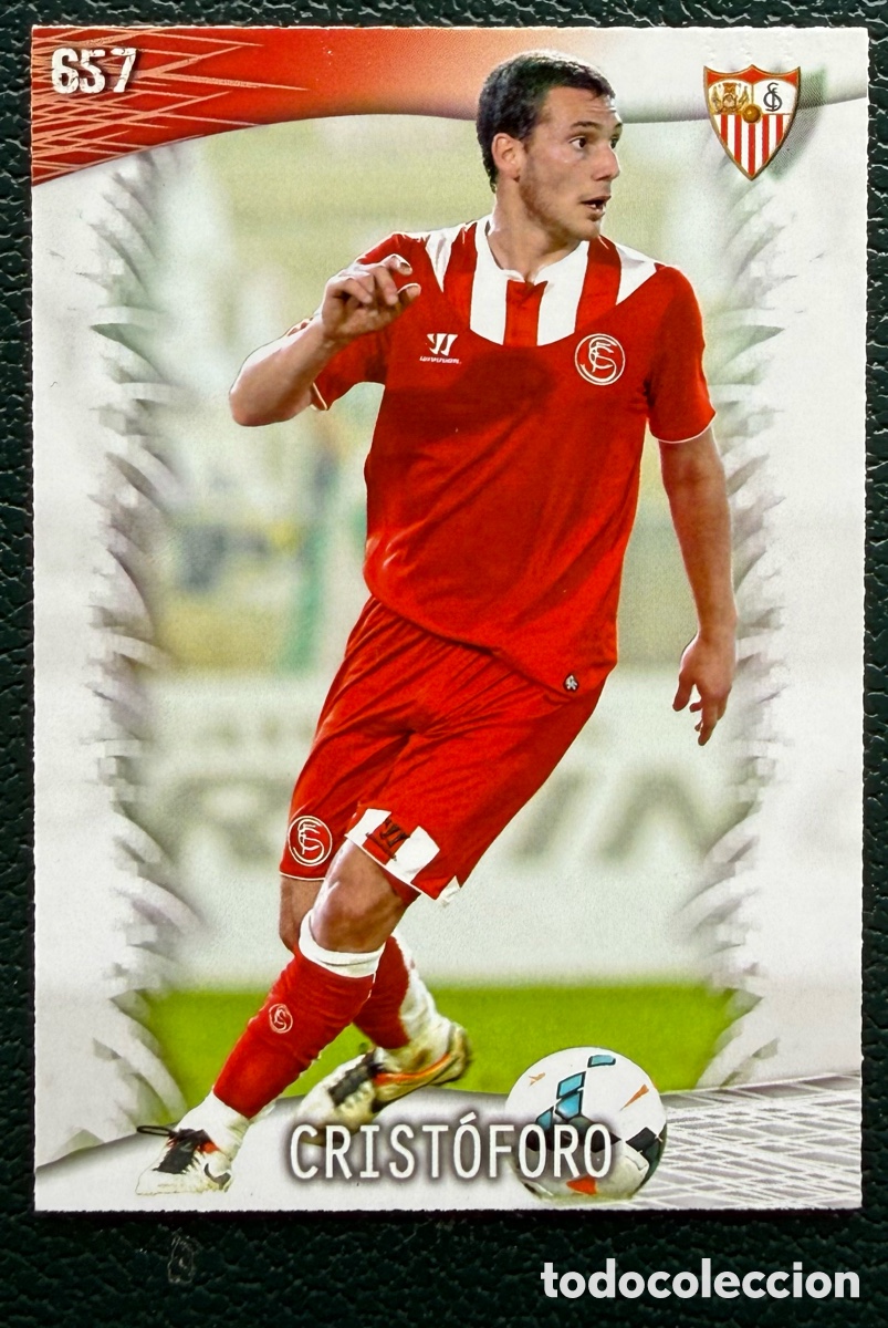 Cromos de Futebol: 657 CRISTOFORO SEVILLA FC FICHAS ALBUM MUNDICROMO 2013 2014 13 14