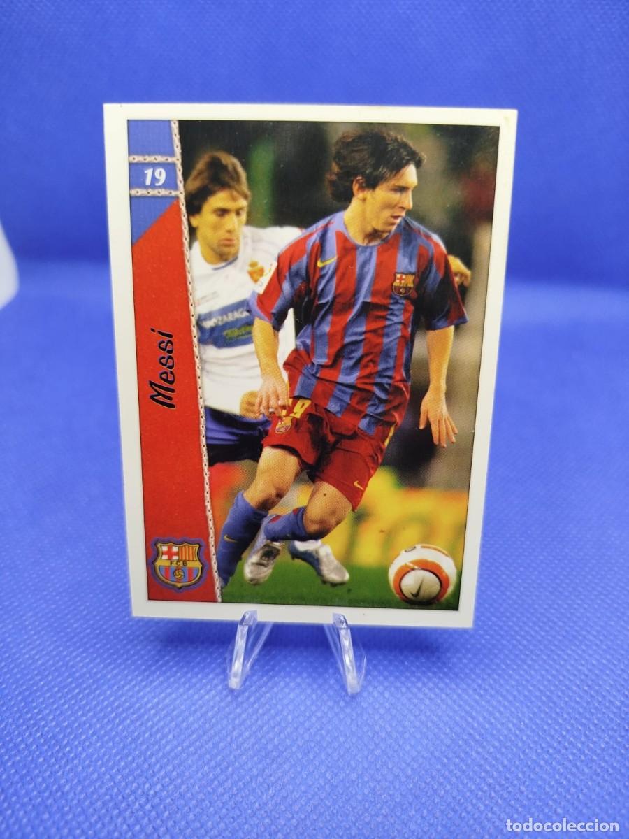 Cromos de F&uacute;tbol: #19 LIONEL MESSI FC BARCELONA 2007 MUNDICROMO LAS FICHAS DE LA LIGA