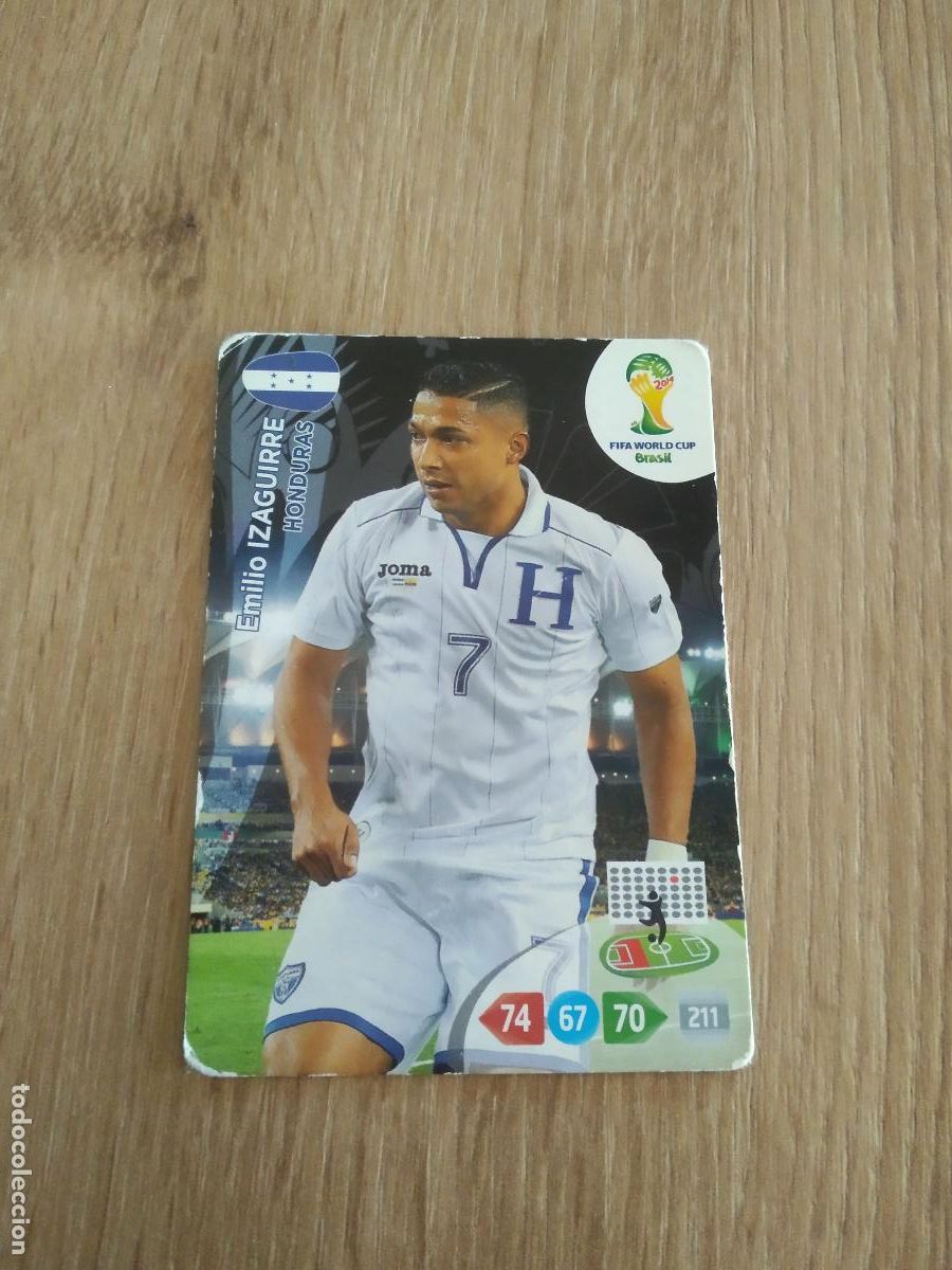 Football Stickers: EMILIO IZAGUIRRE HONDURAS CROMO FUTBOL PANINI ADRENALYN 2014 WORLD CUP COPA DEL MUNDO