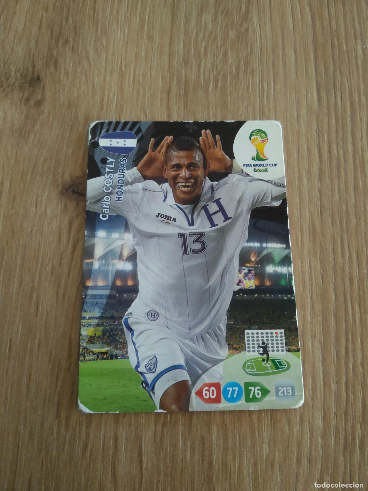 Football Stickers: CARLO COSTLY HONDURAS CROMO FUTBOL PANINI ADRENALYN 2014 WORLD CUP COPA DEL MUNDO
