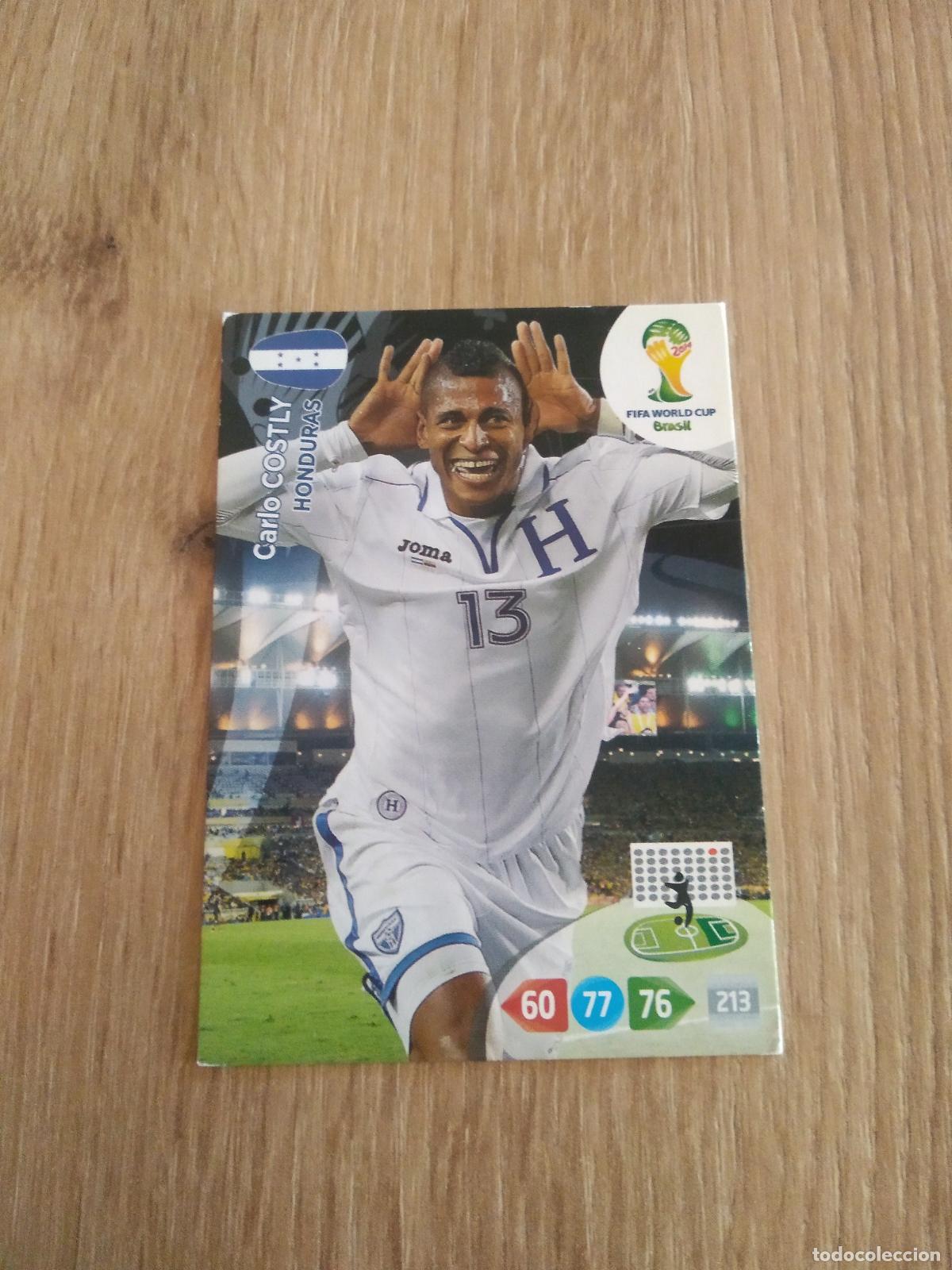 Football Stickers: CARLO COSTLY HONDURAS CROMO FUTBOL PANINI ADRENALYN 2014 WORLD CUP COPA DEL MUNDO