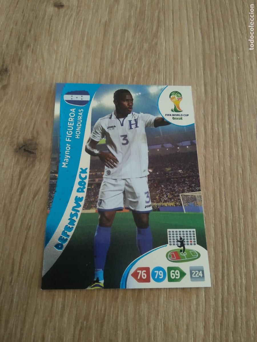 Cromos de F&uacute;tbol: MAYNOR FIGUEROA HONDURAS CROMO FUTBOL PANINI ADRENALYN 2014 WORLD CUP COPA DEL MUNDO