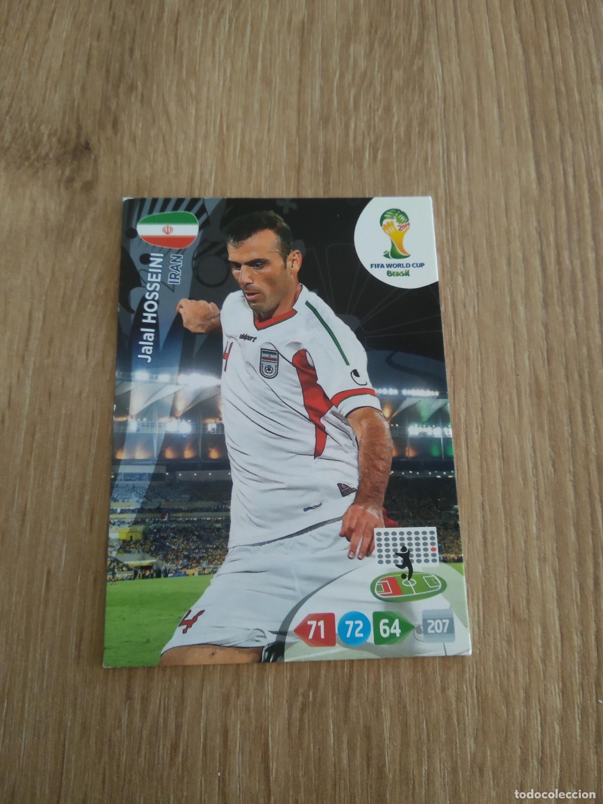 Cromos de F&uacute;tbol: JALAL HOSSEINI IRAN CROMO FUTBOL PANINI ADRENALYN 2014 WORLD CUP COPA DEL MUNDO